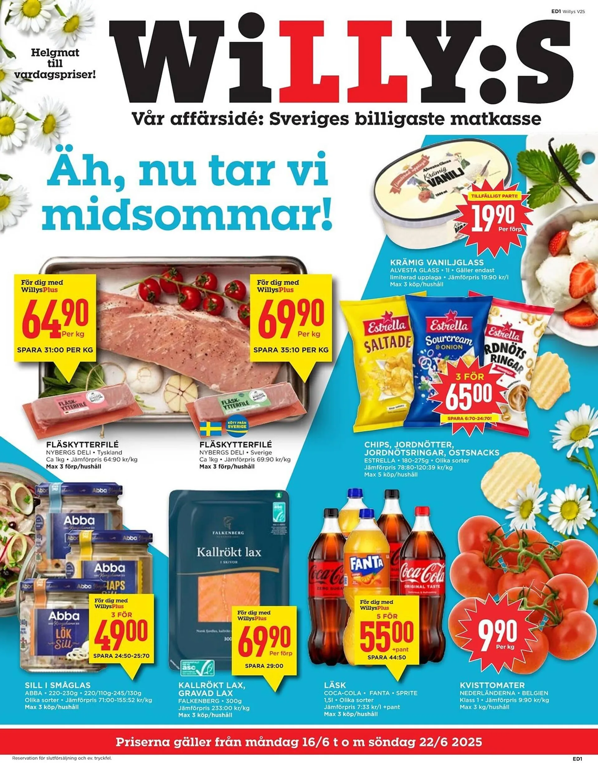 Willys reklamblad - 1