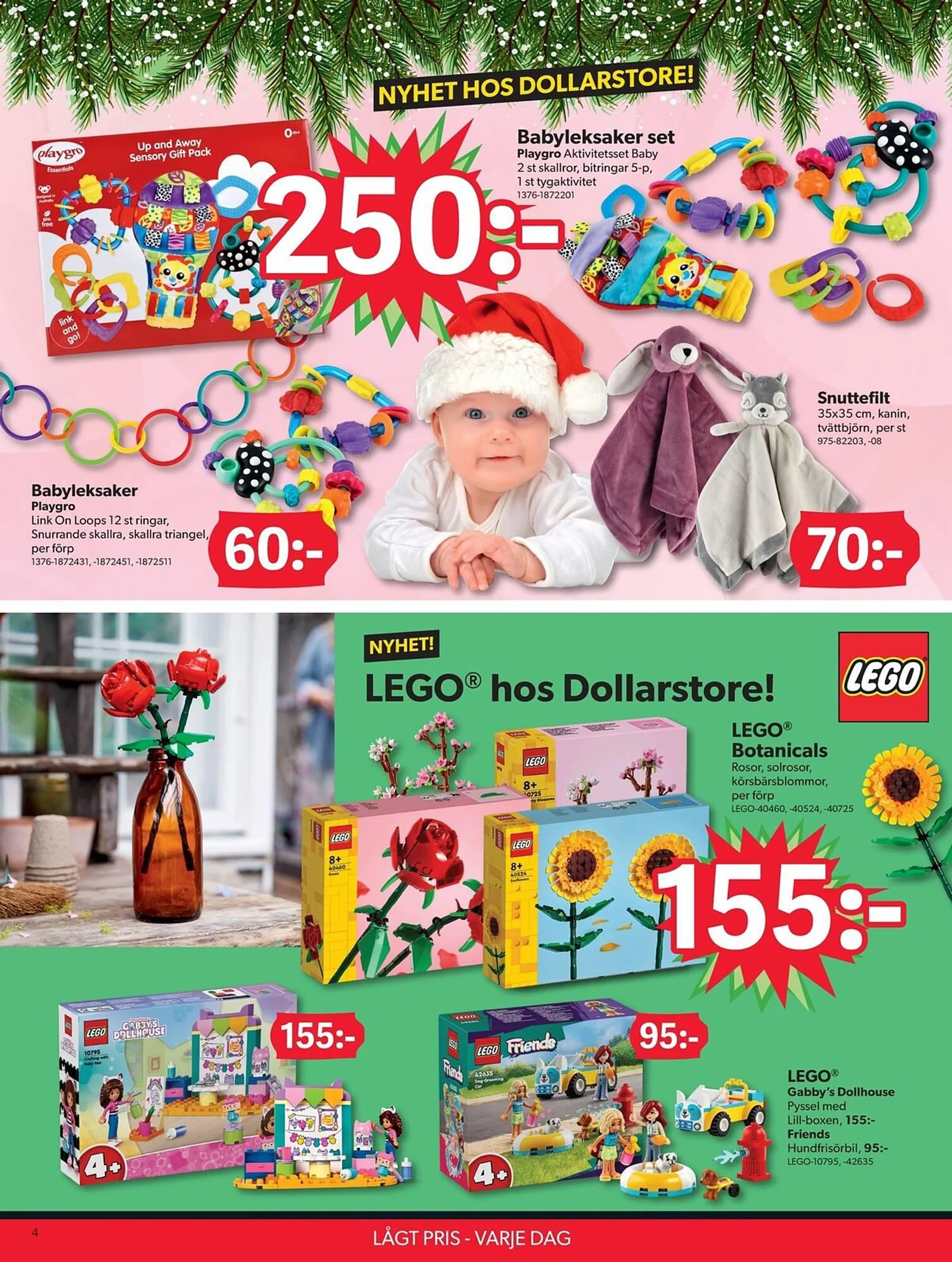 DollarStore reklamblad från 2 december till 2 januari 2025 - Reklamblad sidor 4