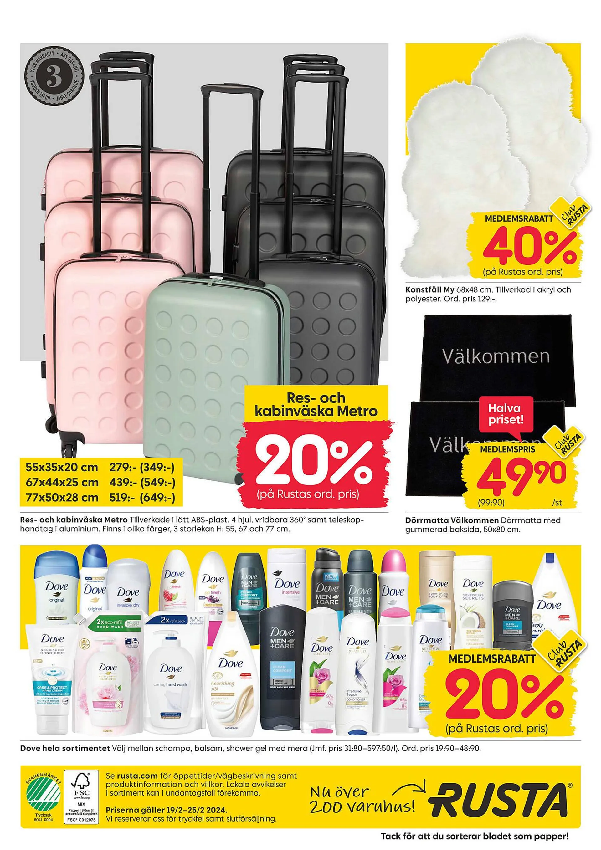 Rusta reklamblad från 19 februari till 25 februari 2024 - Reklamblad sidor 16