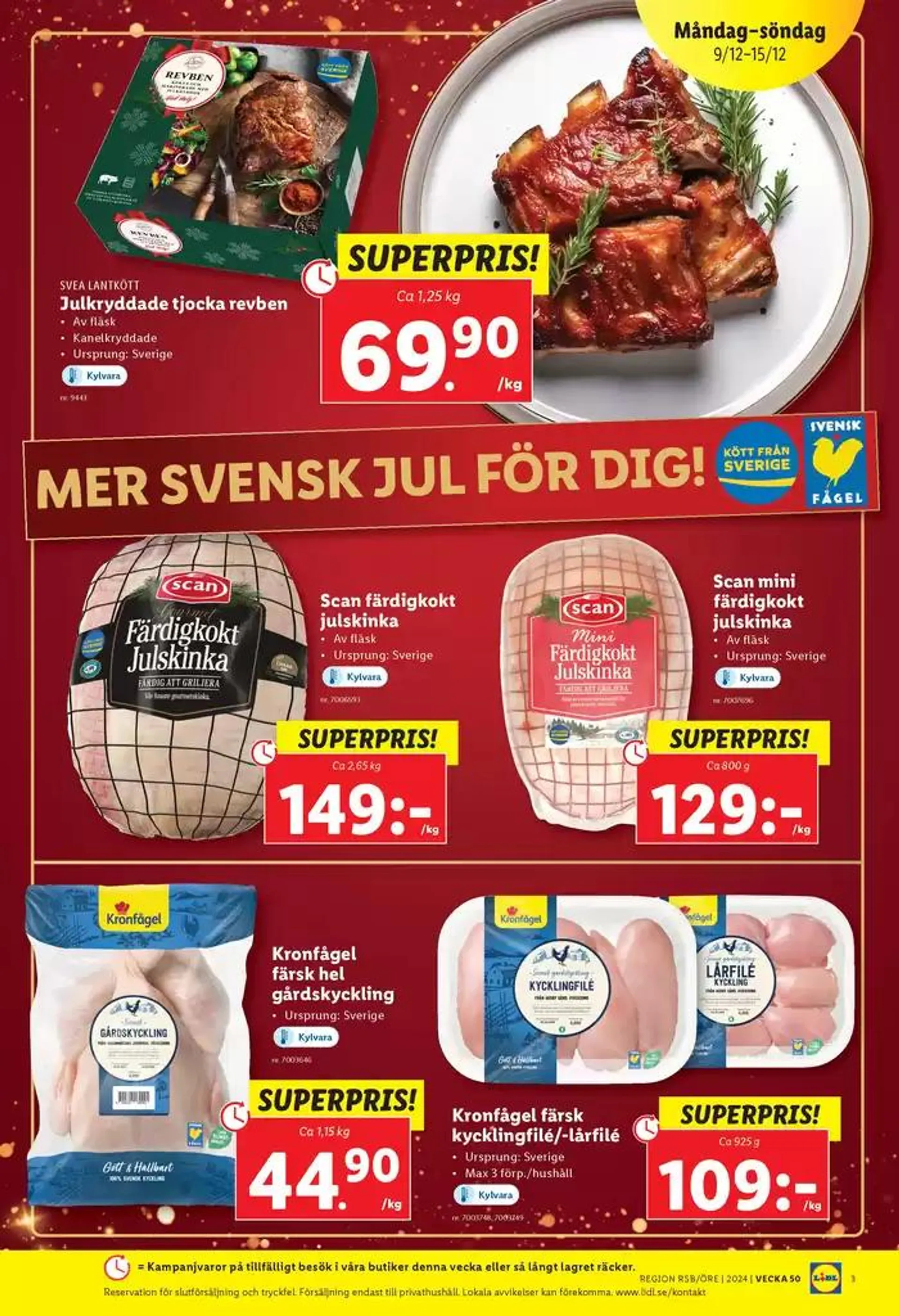 Nya erbjudanden att upptäcka från 9 december till 15 december 2024 - Reklamblad sidor 3