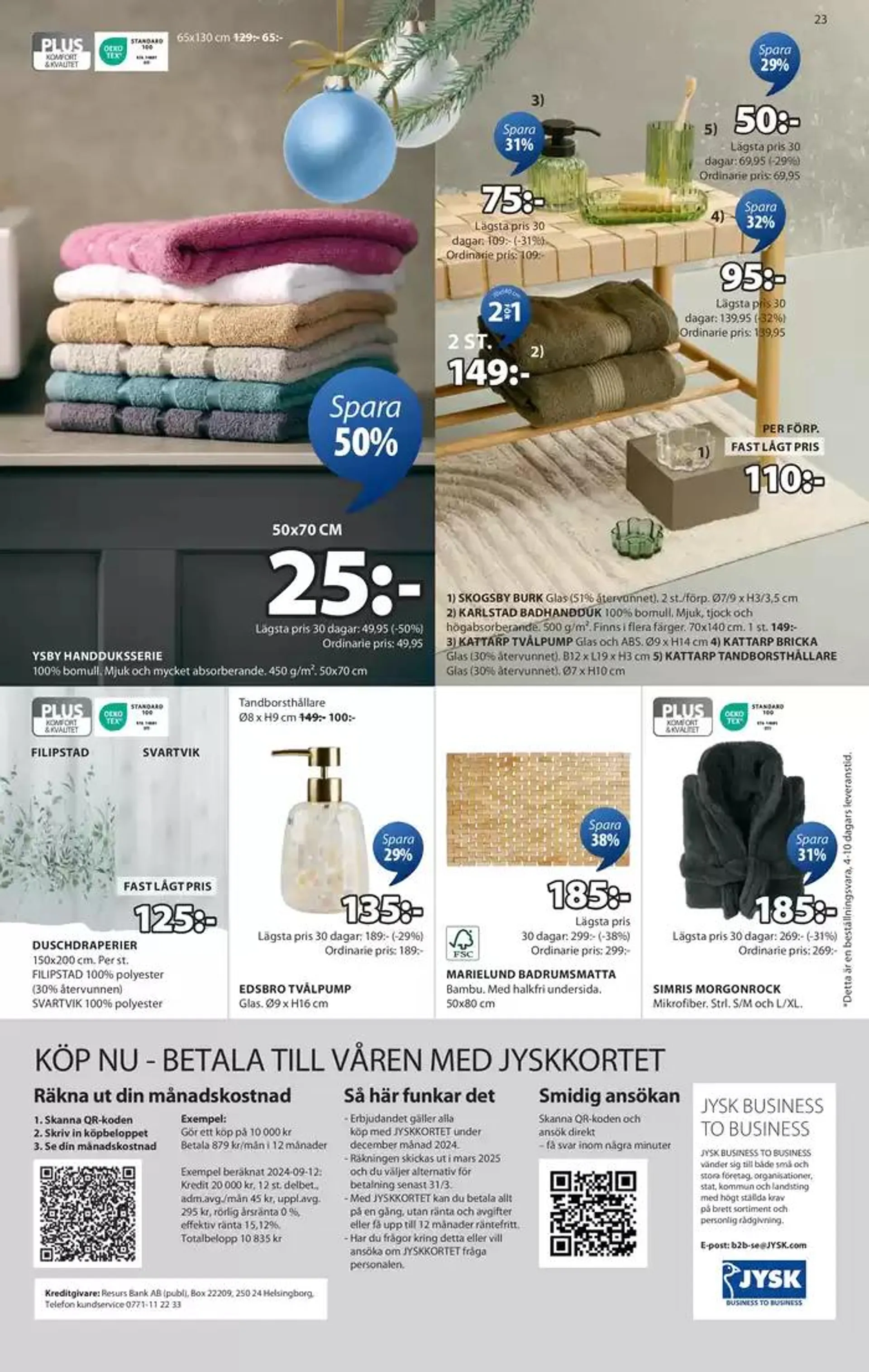 Veckans erbjudanden från 9 december till 23 december 2024 - Reklamblad sidor 24