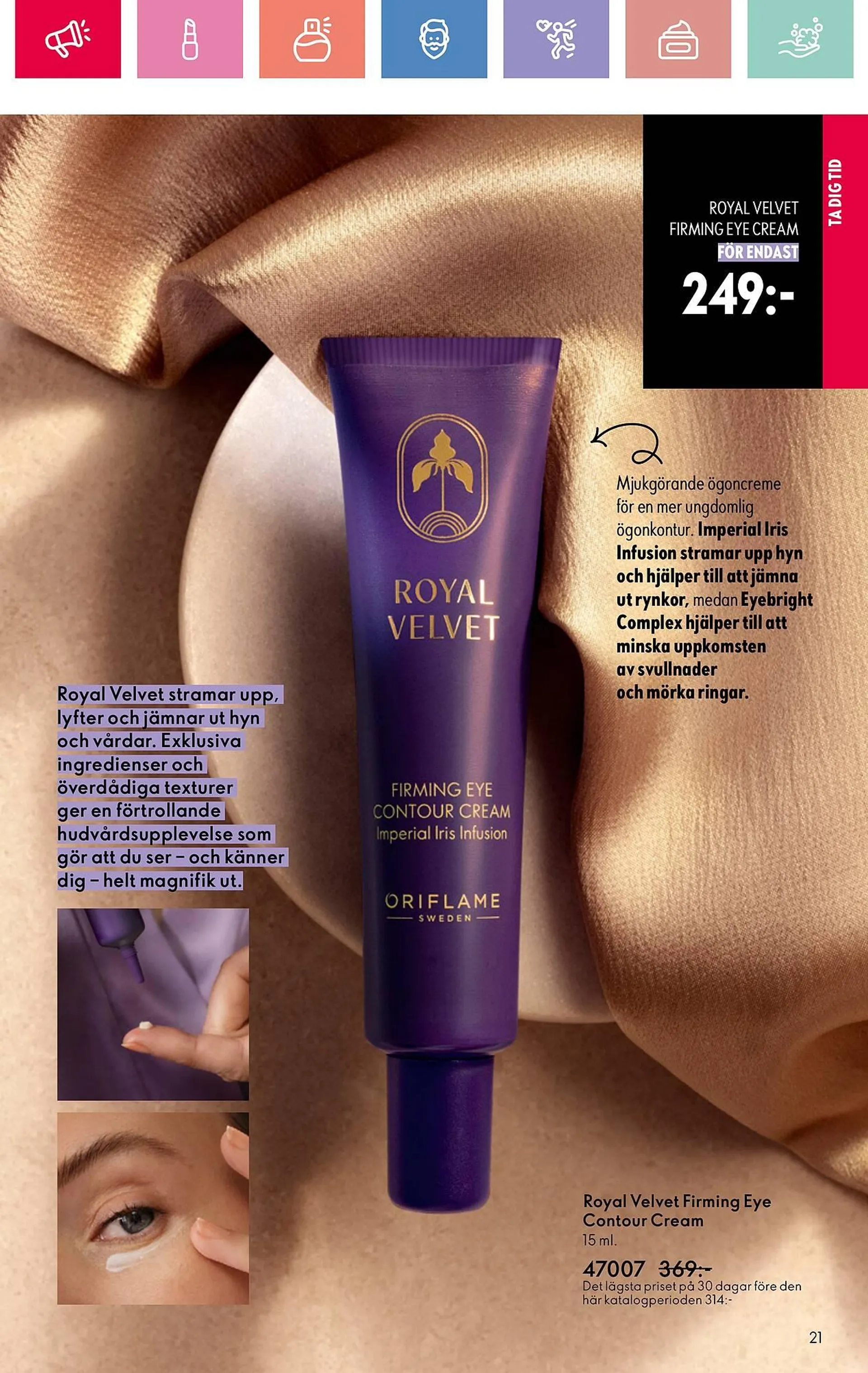 Oriflame reklamblad från 3 januari till 22 januari 2025 - Reklamblad sidor 21