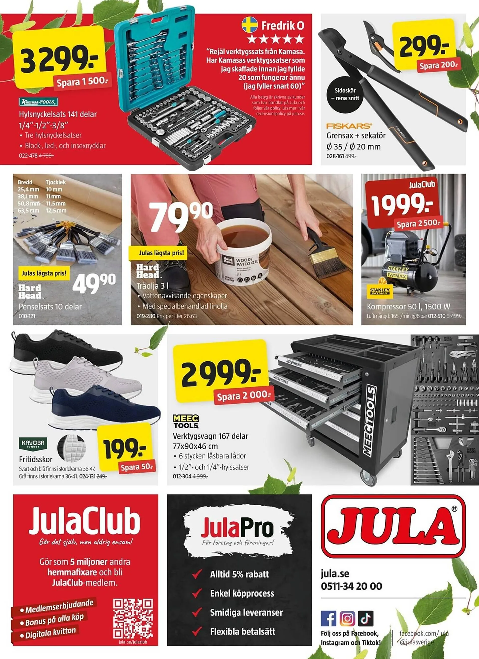 Jula reklamblad från 3 april till 23 april 2025 - Reklamblad sidor 22