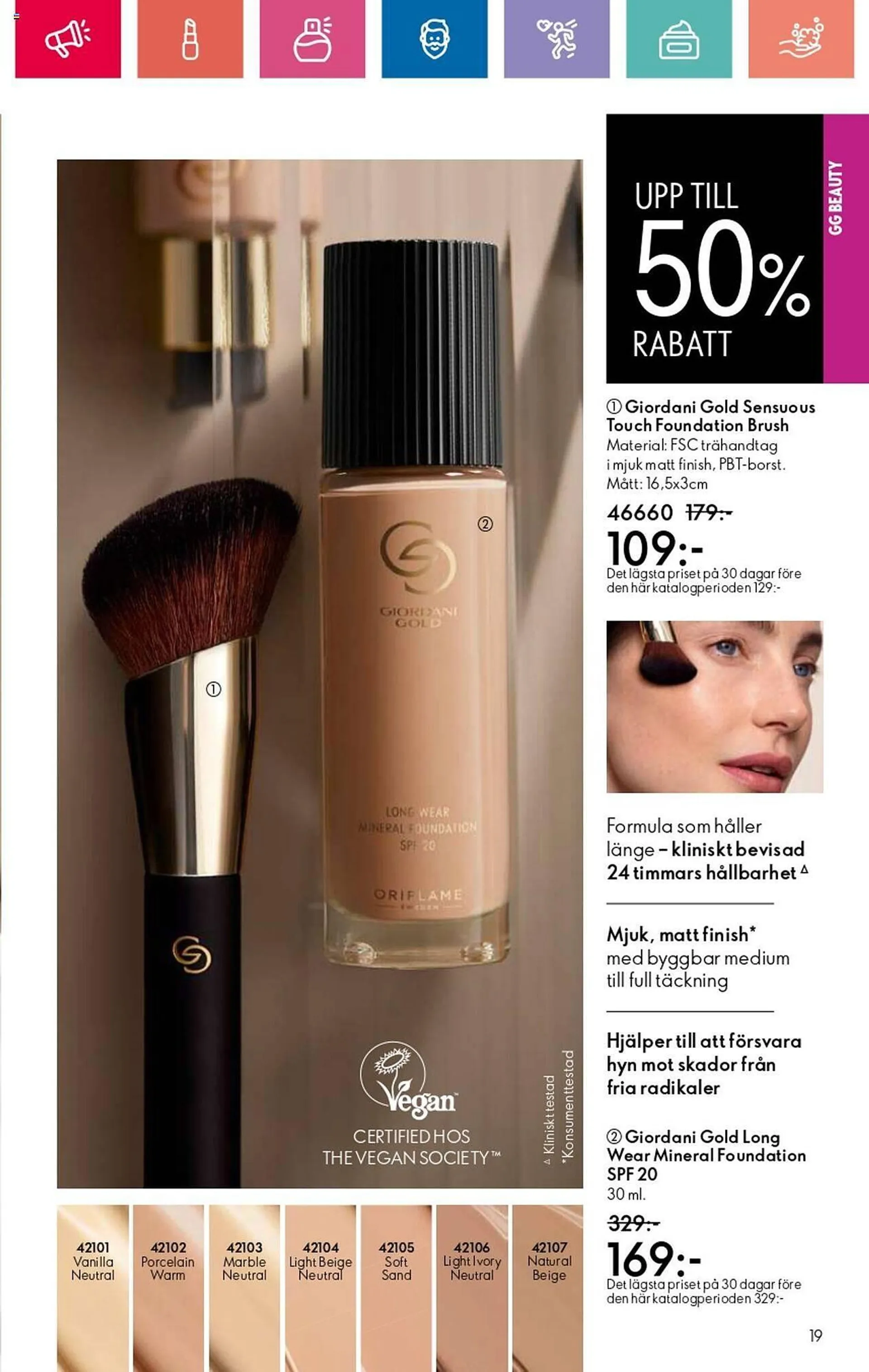 Oriflame reklamblad från 24 oktober till 13 november 2024 - Reklamblad sidor 19