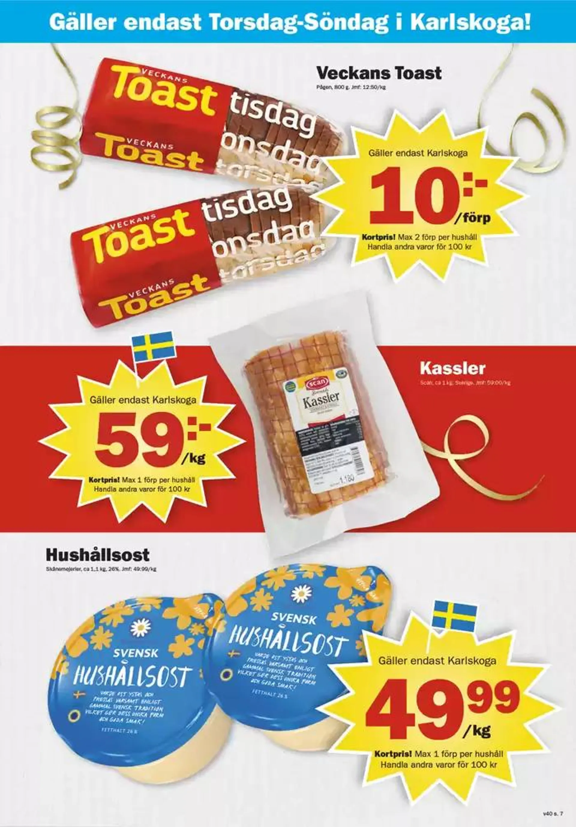 Pekås Veckans kampanjblad från 30 september till 14 oktober 2024 - Reklamblad sidor 9