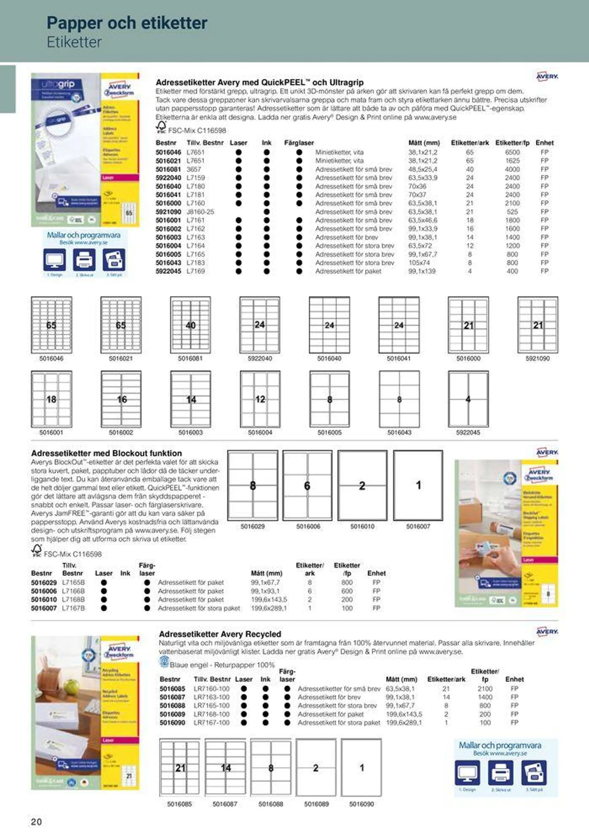 Office Depot - Kontorskatalog 2024 från 6 maj till 31 december 2024 - Reklamblad sidor 22