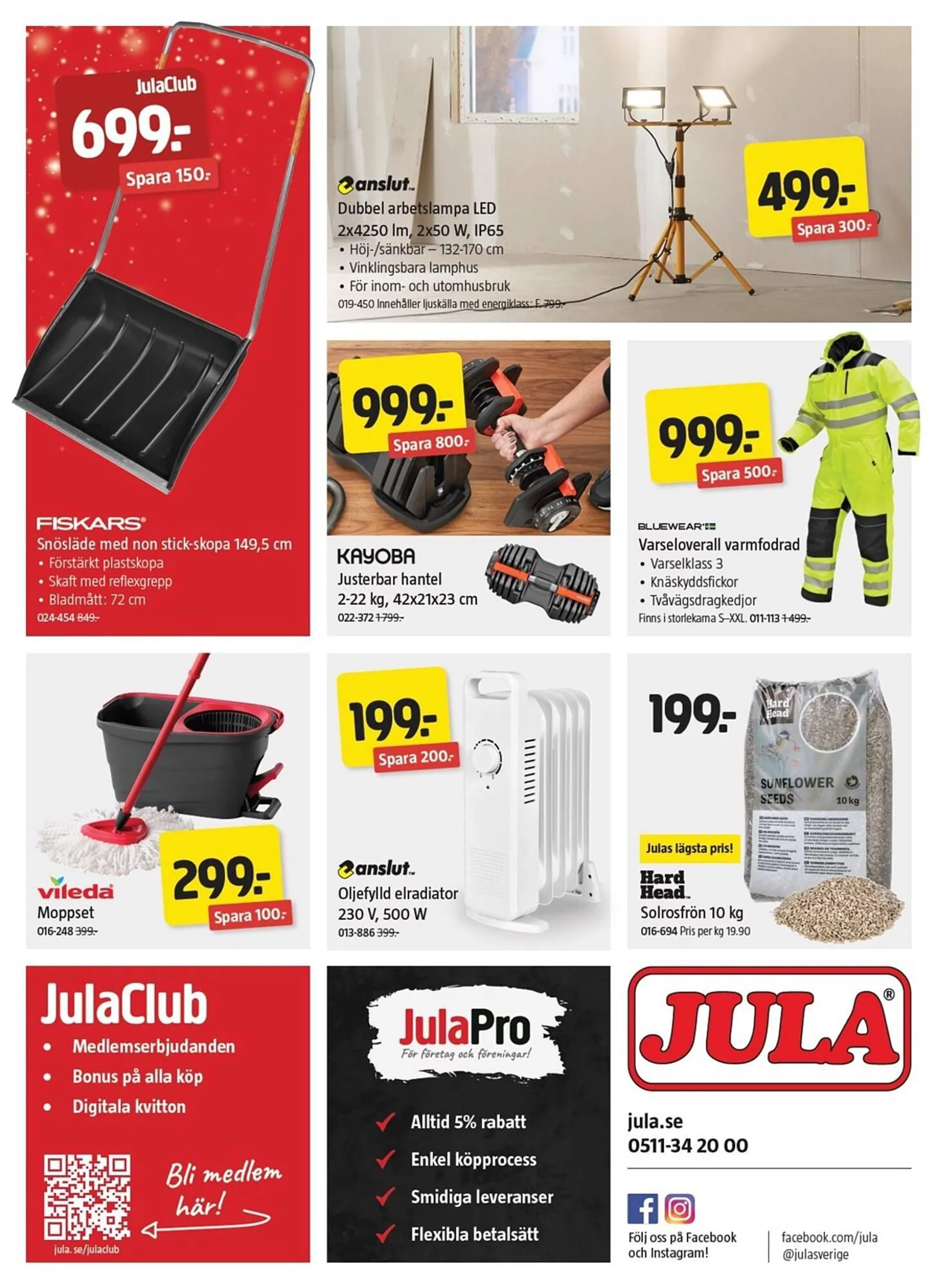 Jula reklamblad från 2 januari till 15 januari 2025 - Reklamblad sidor 18