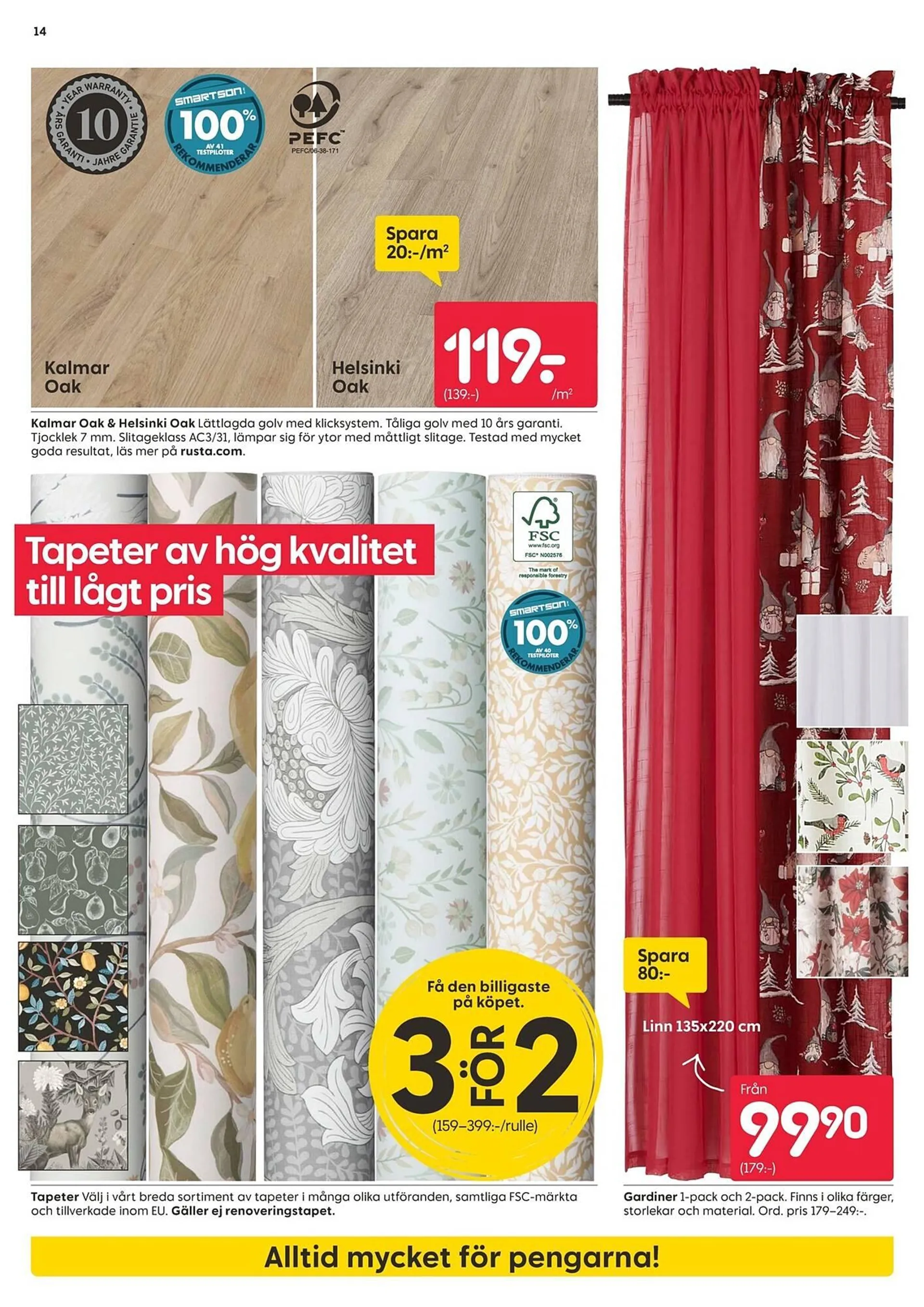 Rusta reklamblad från 21 oktober till 27 oktober 2024 - Reklamblad sidor 14