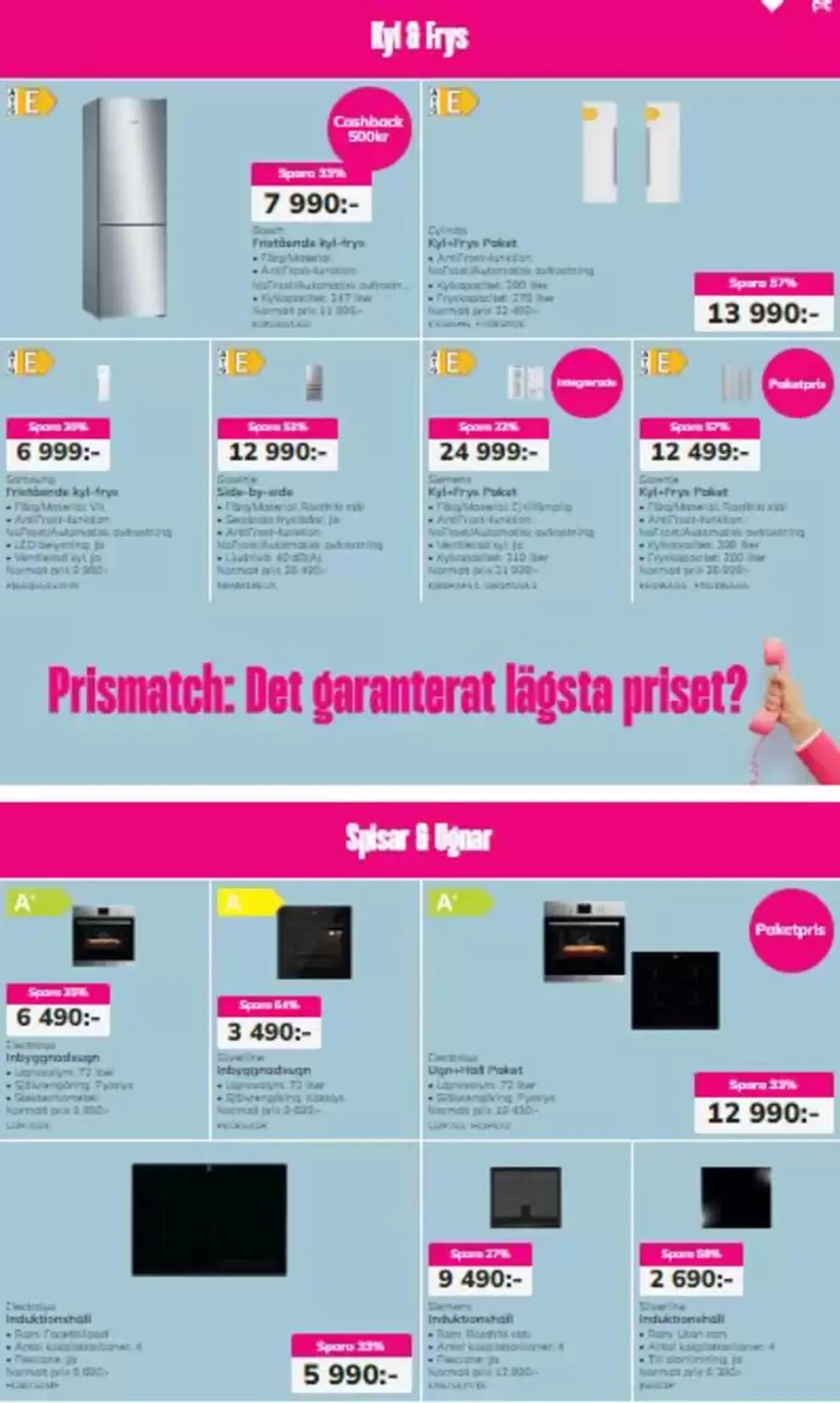 Tvätt & Tork från 18 oktober till 31 oktober 2024 - Reklamblad sidor 3