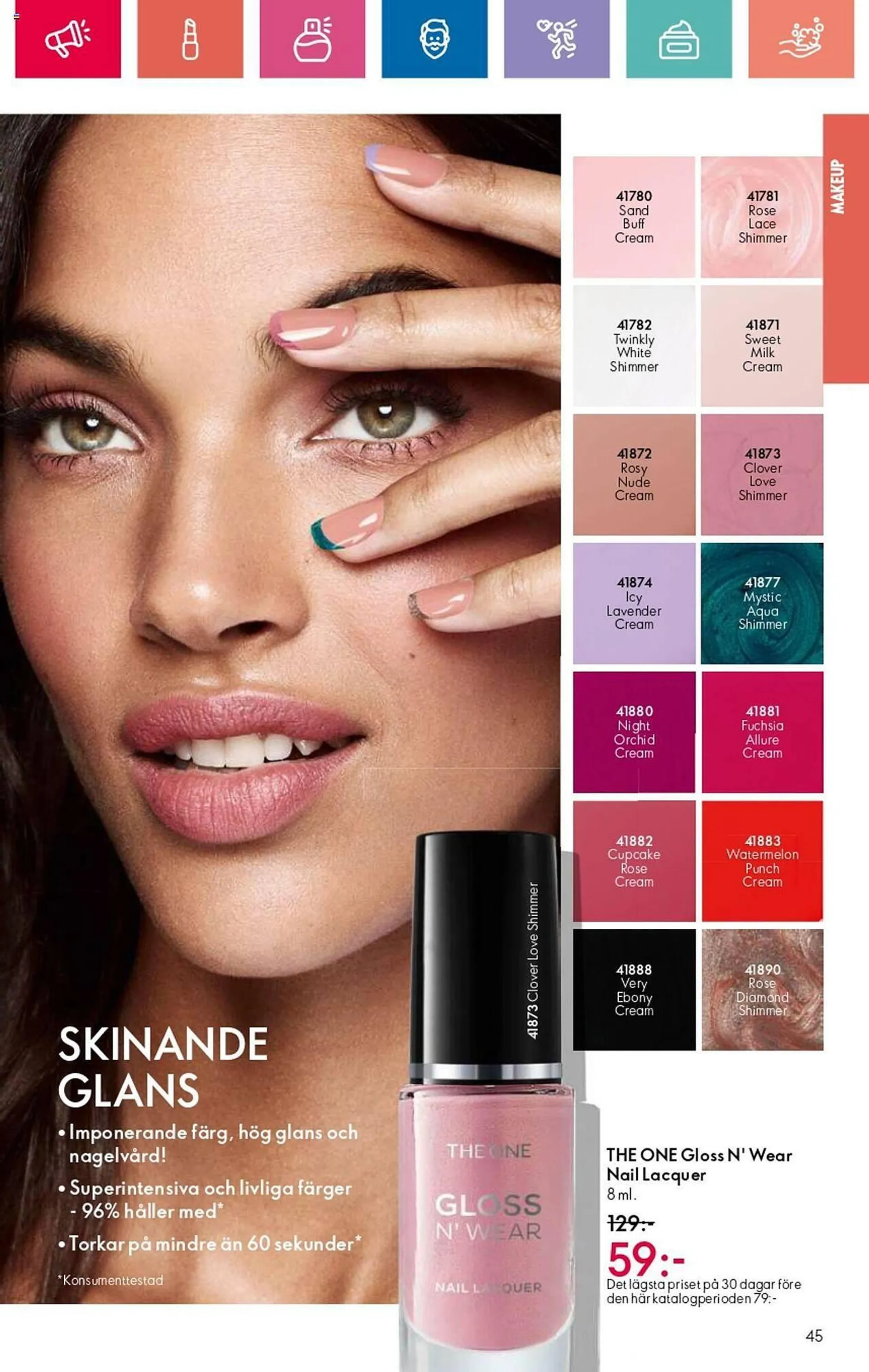 Oriflame reklamblad från 24 oktober till 13 november 2024 - Reklamblad sidor 45