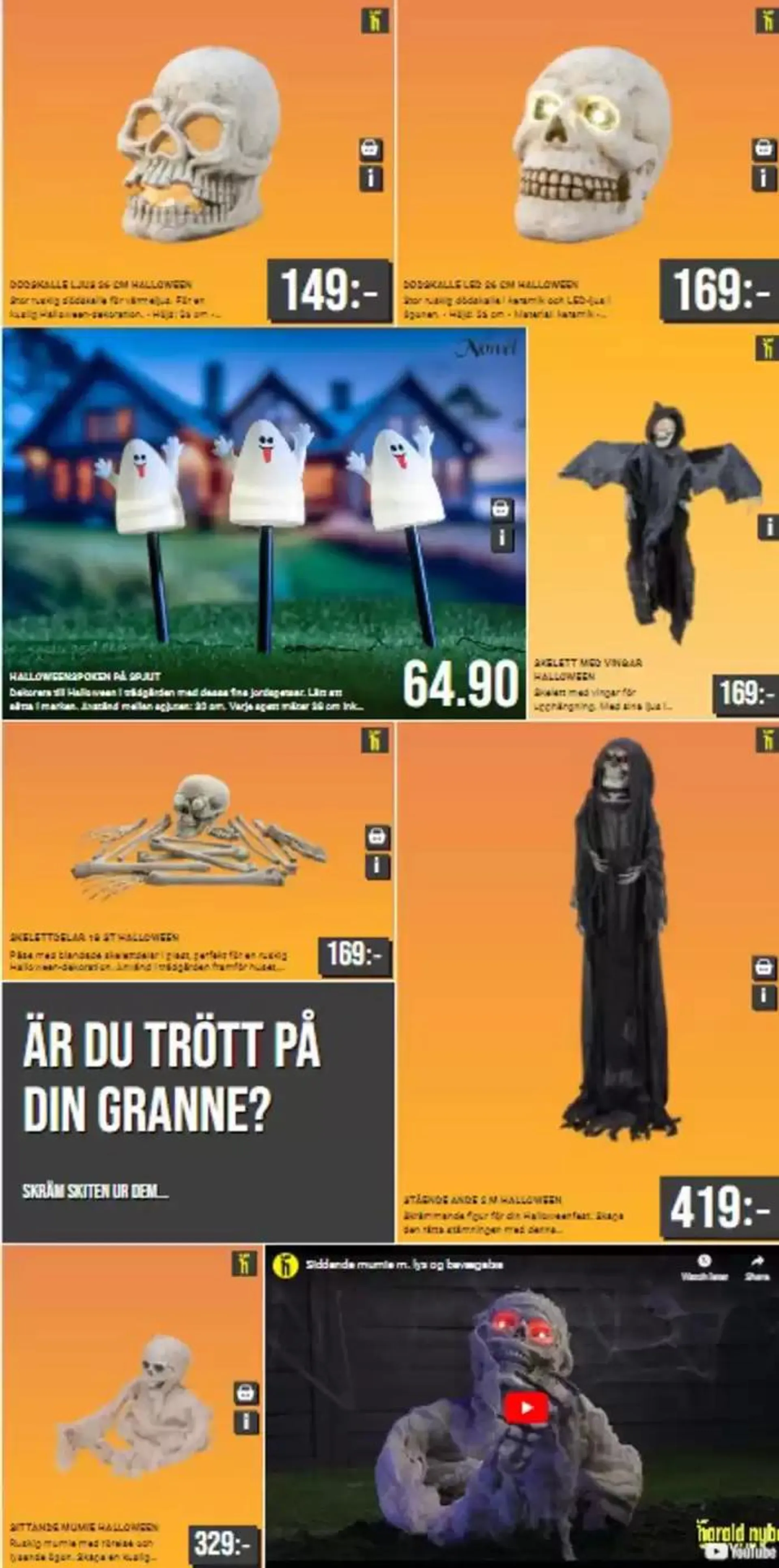 Harald Nyborg Halloween ! från 18 oktober till 31 oktober 2024 - Reklamblad sidor 4