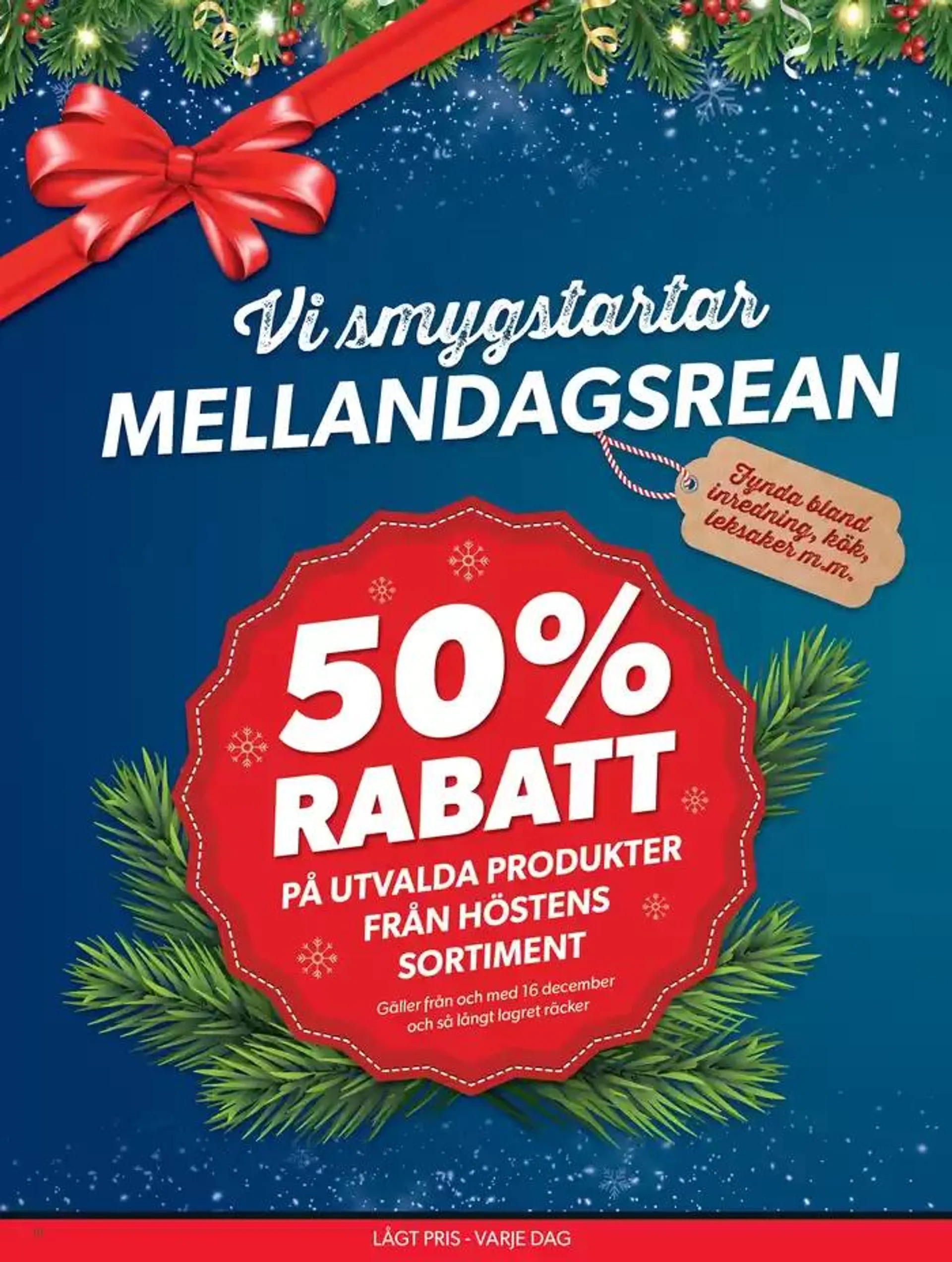 DollarStore Erbjudanden från 17 december till 31 december 2024 - Reklamblad sidor 14