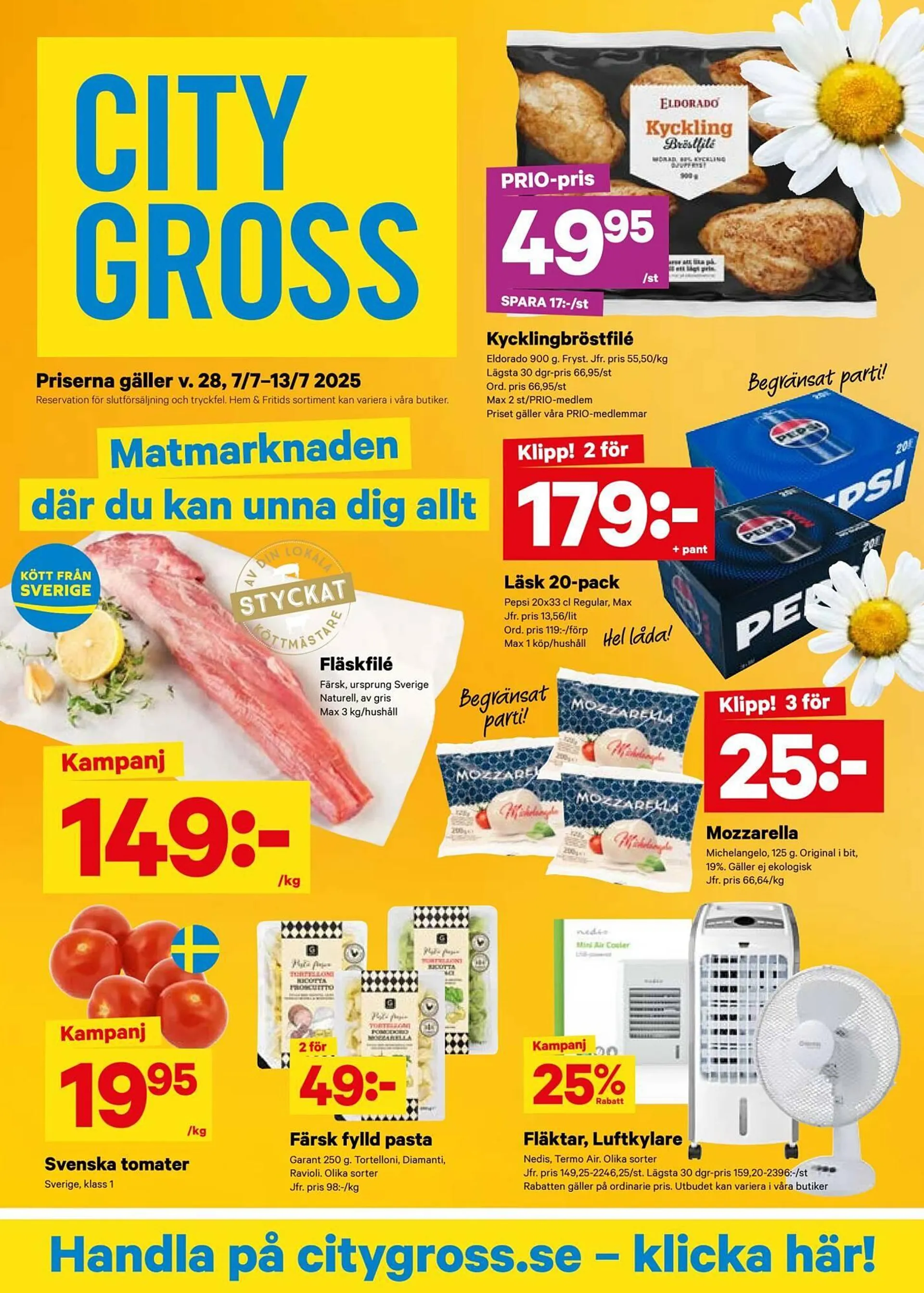 City Gross reklamblad - 1