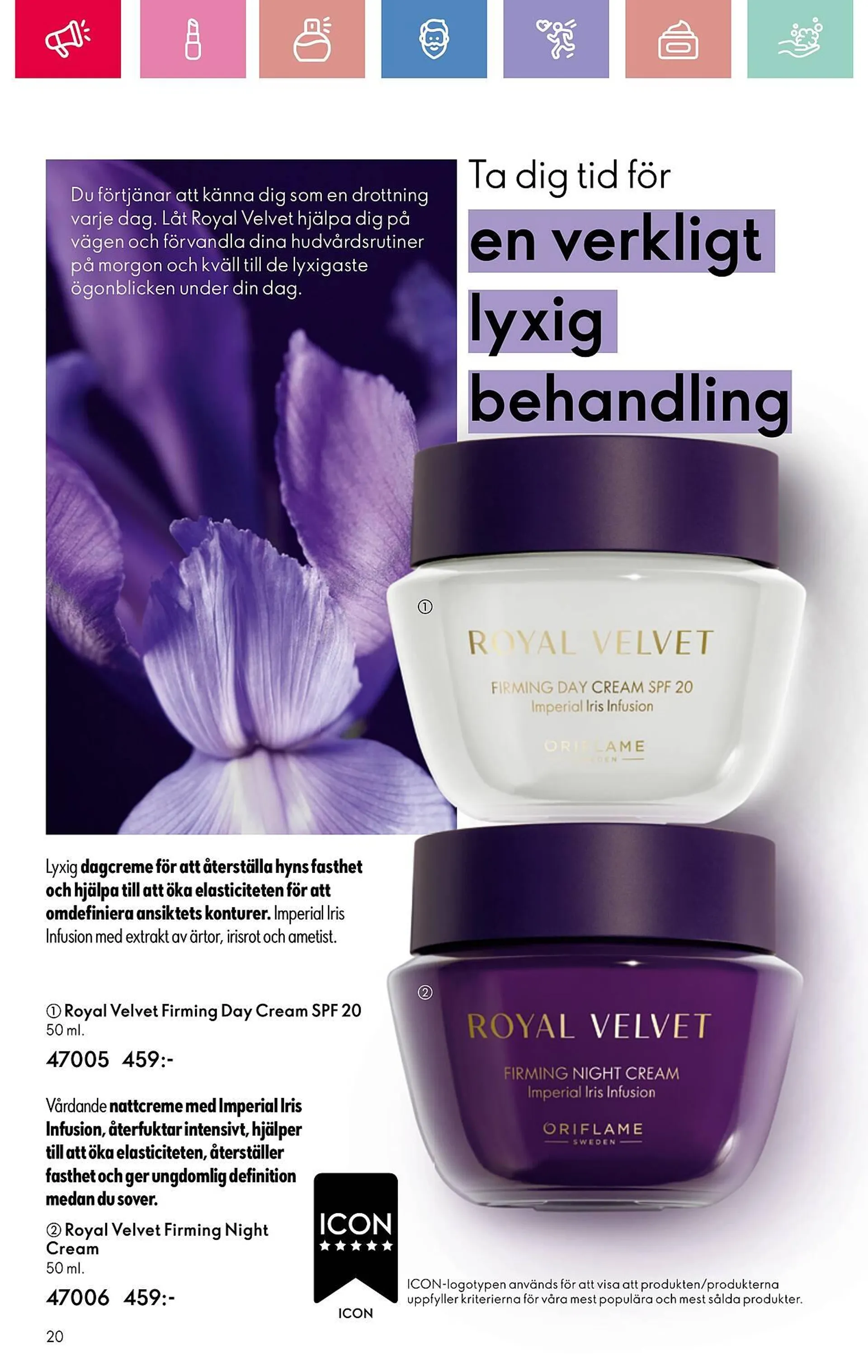 Oriflame reklamblad från 3 januari till 22 januari 2025 - Reklamblad sidor 20