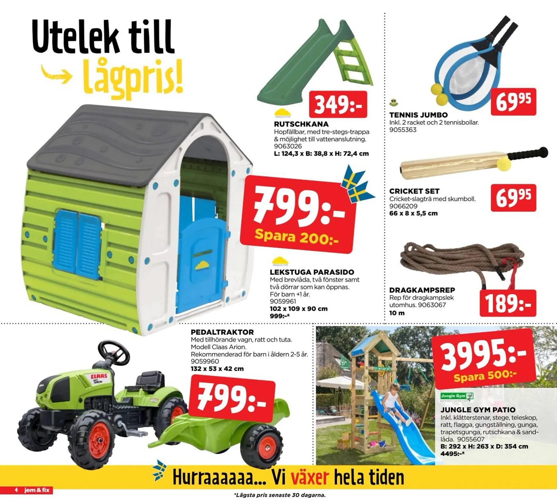 Jem&Fix reklamblad från 9 juni till 23 juni 2024 - Reklamblad sidor 4