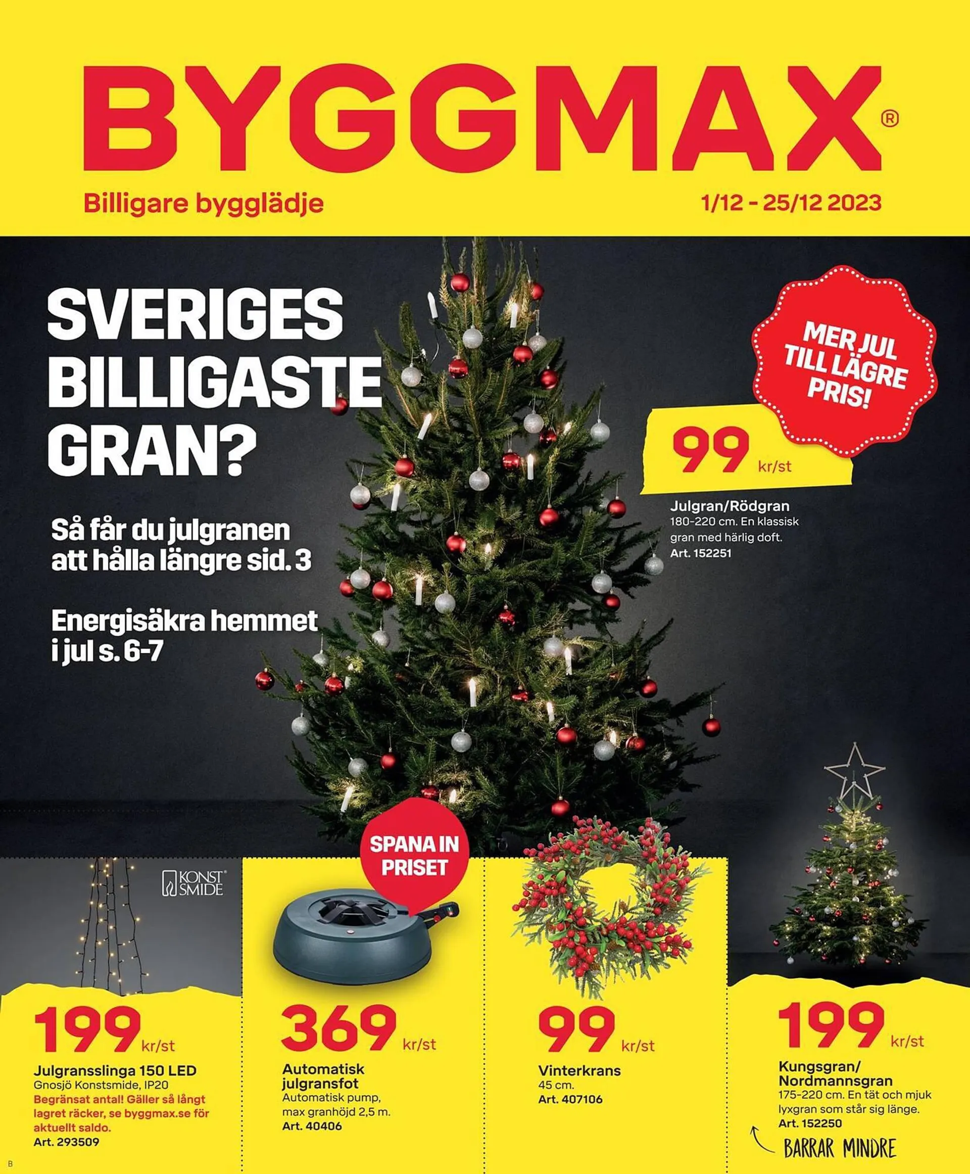 Byggmax reklamblad