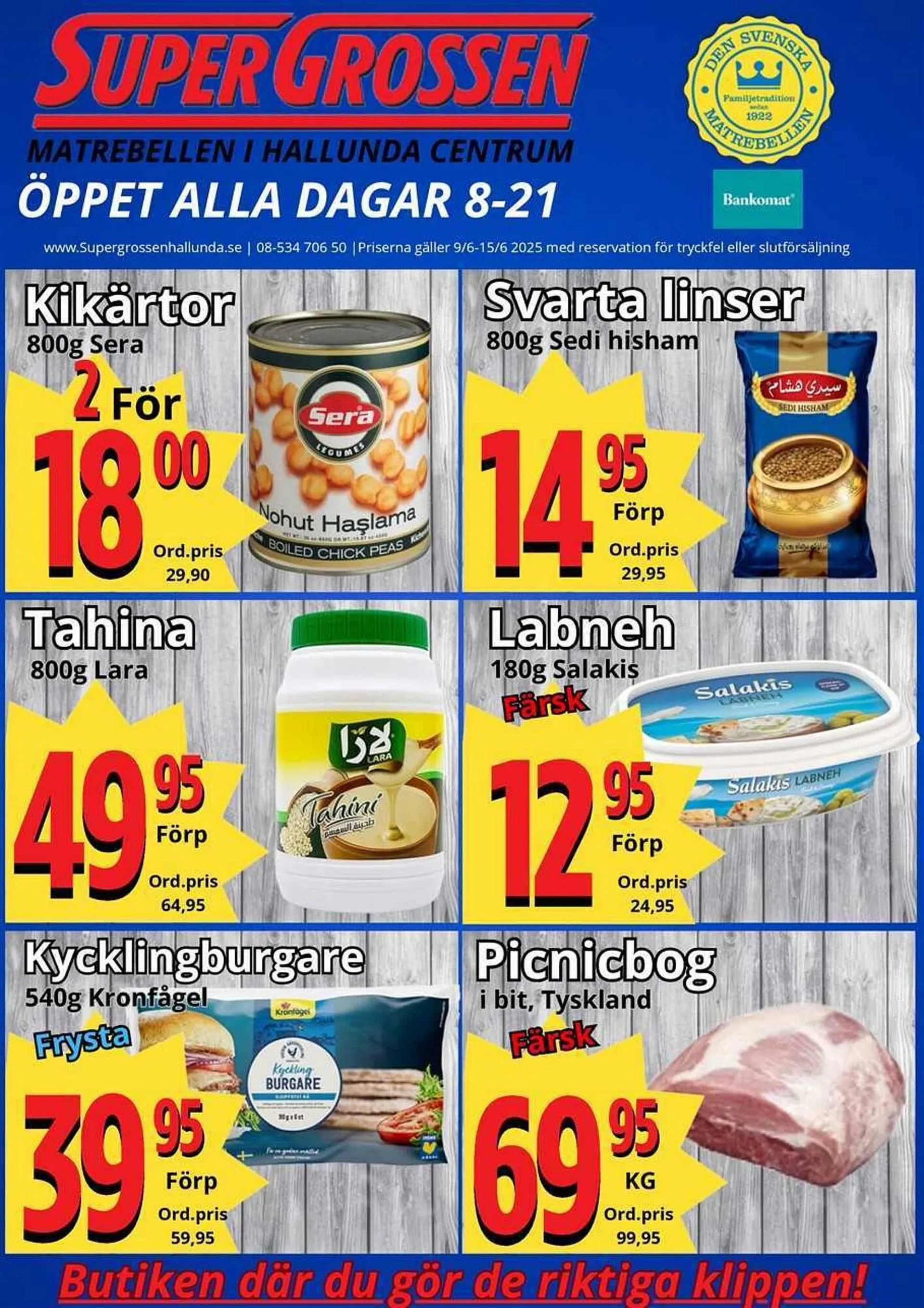 Supergrossen reklamblad - 1
