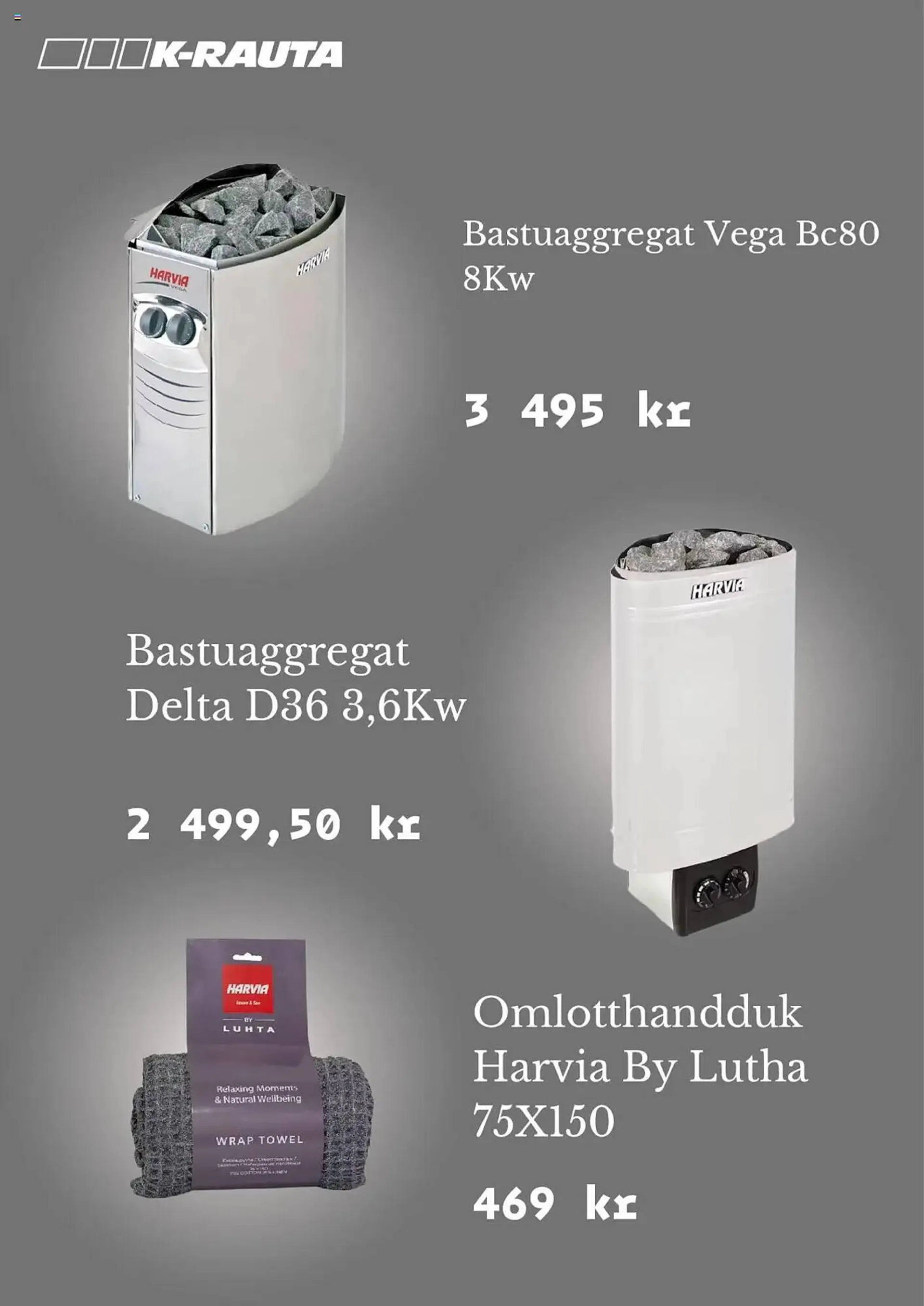 K-rauta reklamblad från 29 november till 28 december 2024 - Reklamblad sidor 3