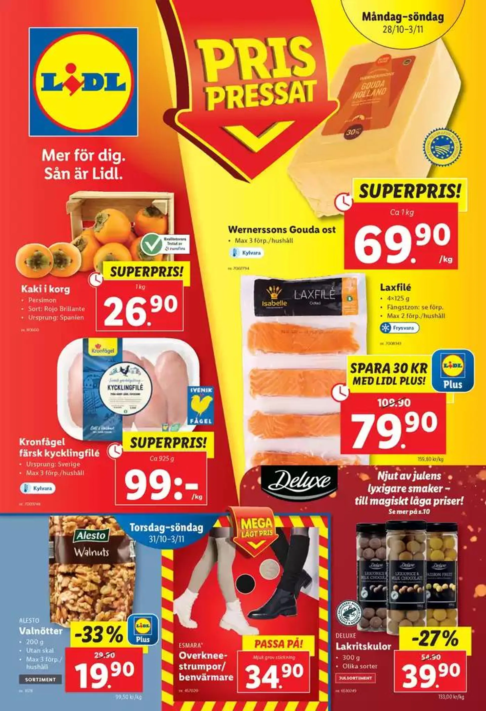 Exklusiva fynd från 28 oktober till 3 november 2024 - Reklamblad sidor 1