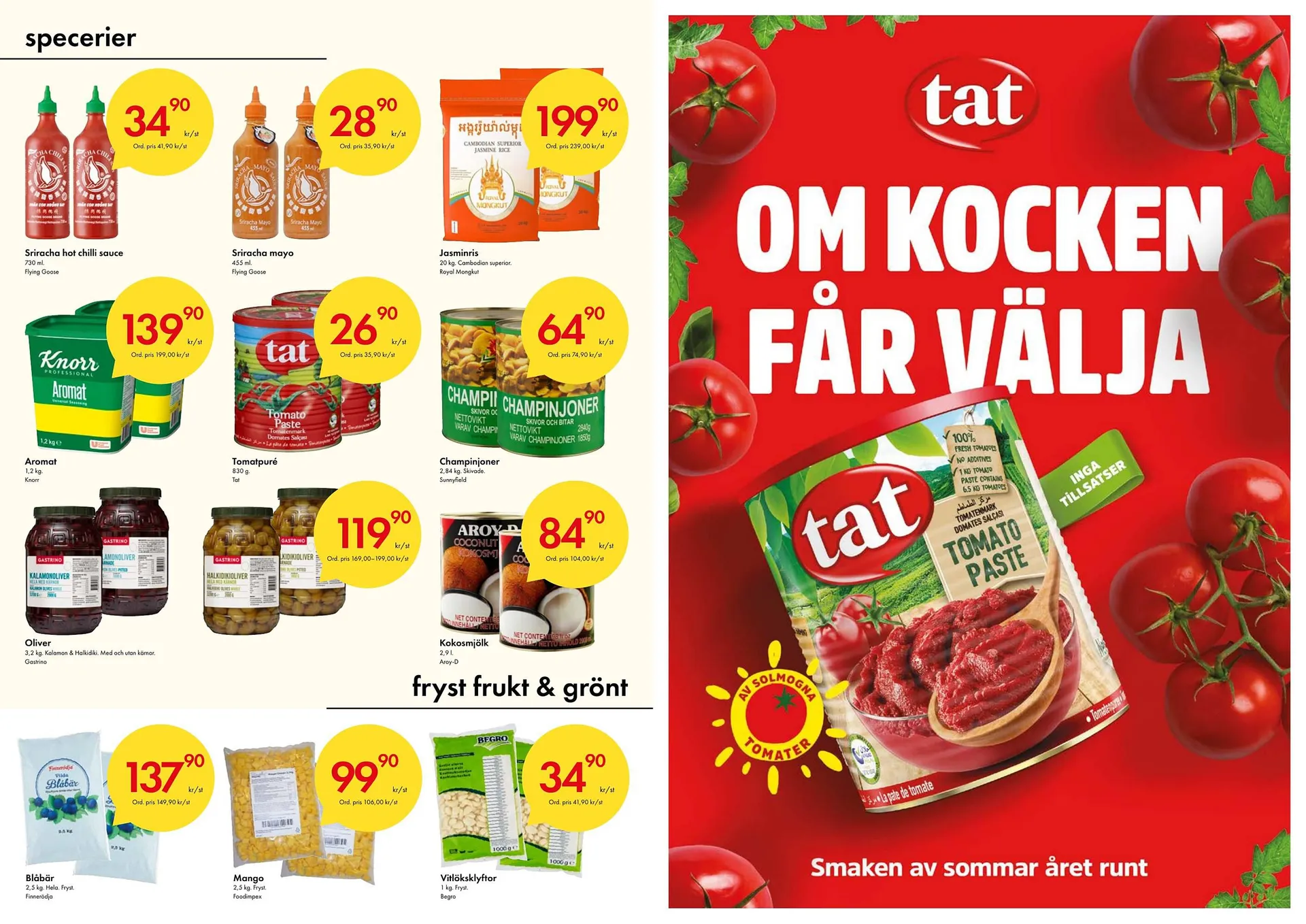 Snabbgross reklamblad från 6 november till 19 november 2023 - Reklamblad sidor 4