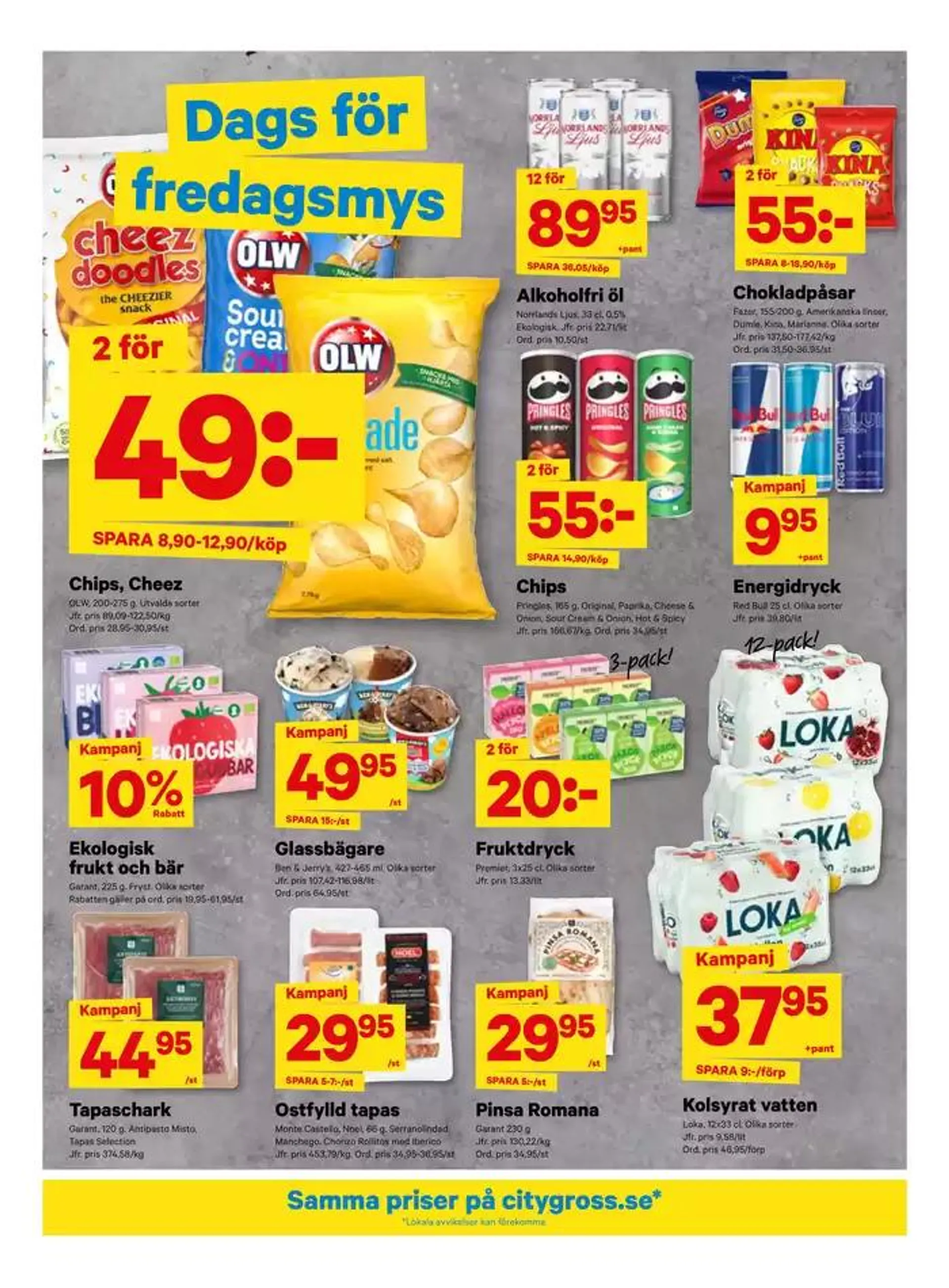 Fantastiska rabatter på utvalda produkter från 28 oktober till 3 november 2024 - Reklamblad sidor 9