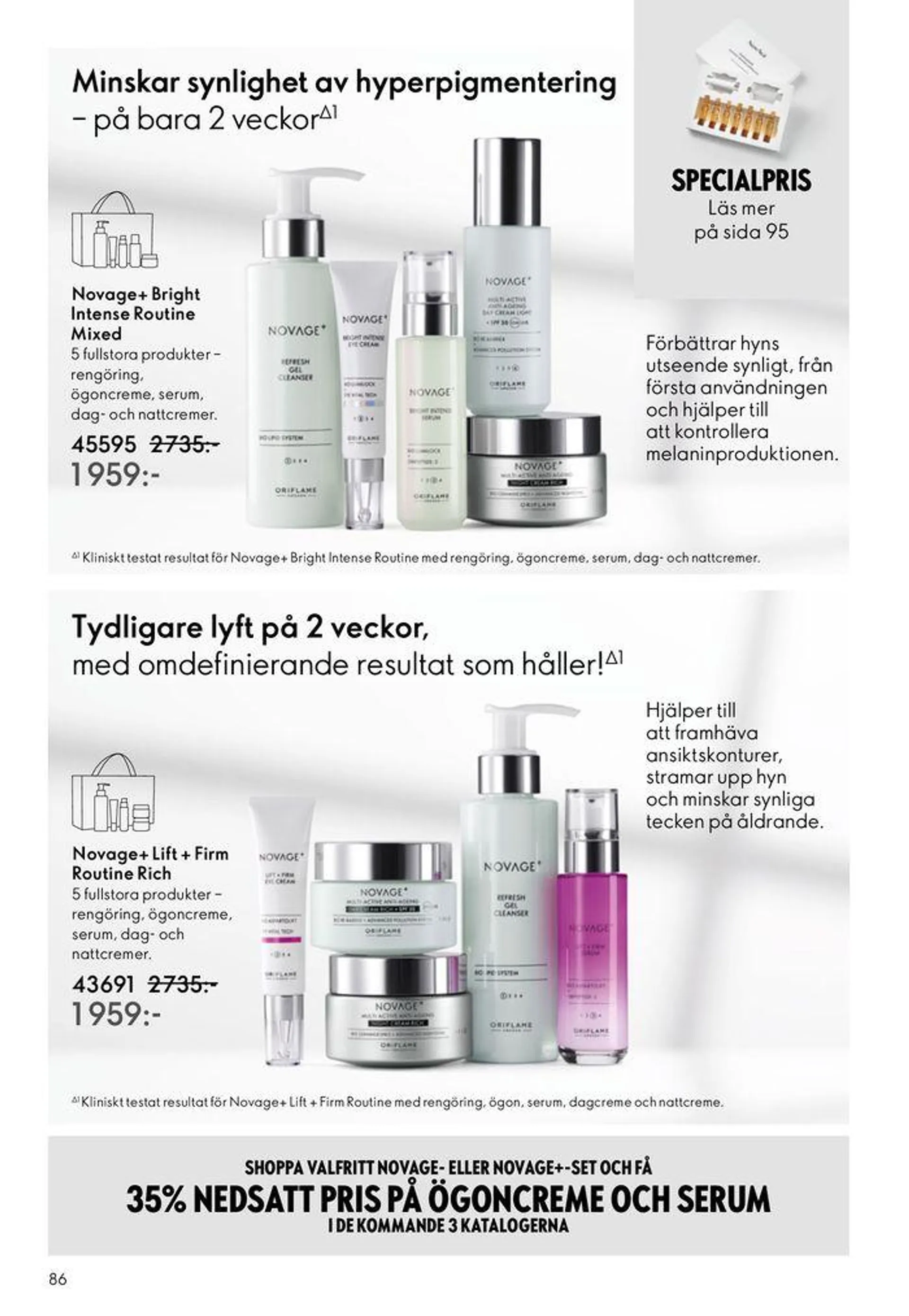 Oriflame reklamblad från 12 juli till 26 juli 2024 - Reklamblad sidor 86