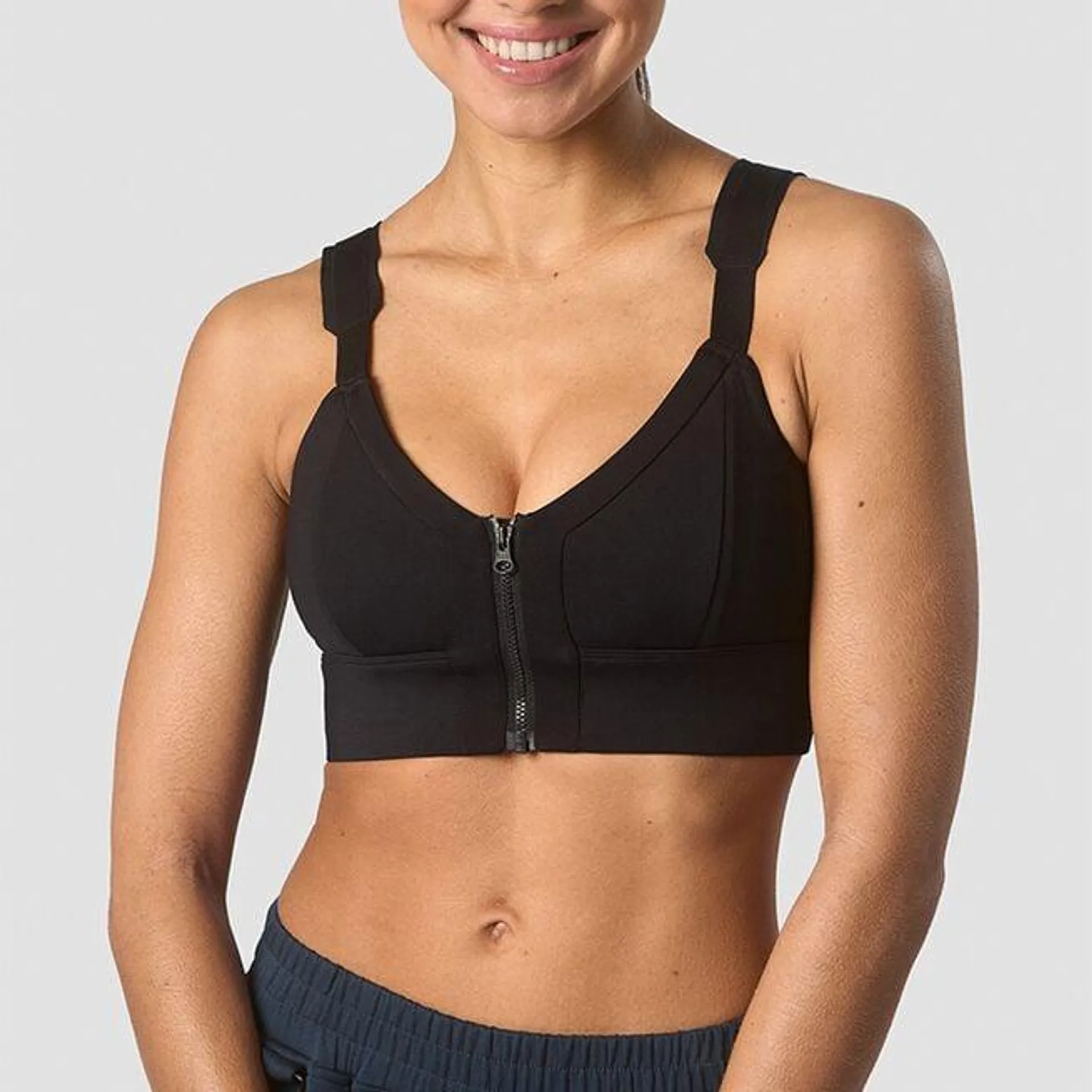 Shourai Sports Bra, Black