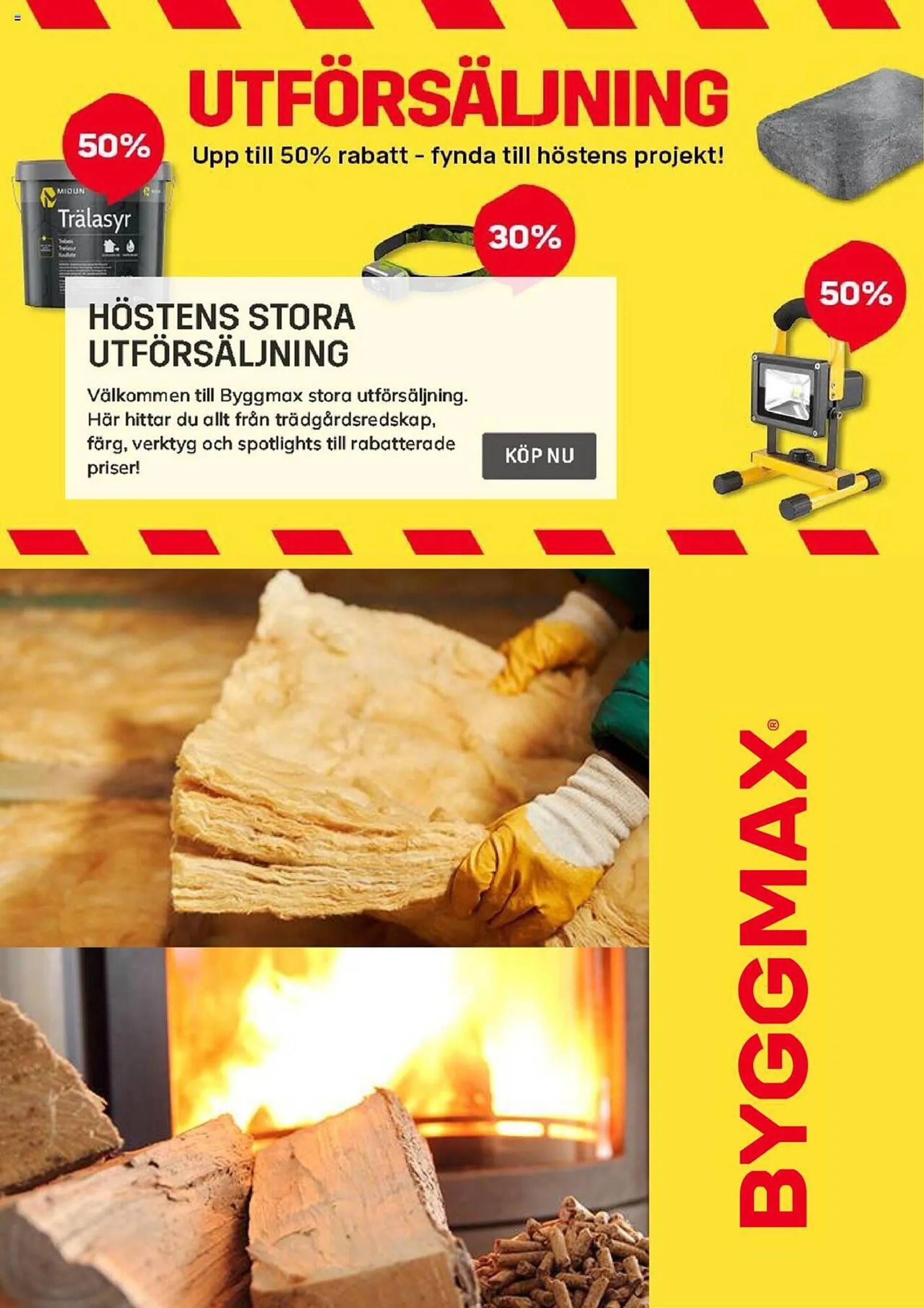 Byggmax reklamblad