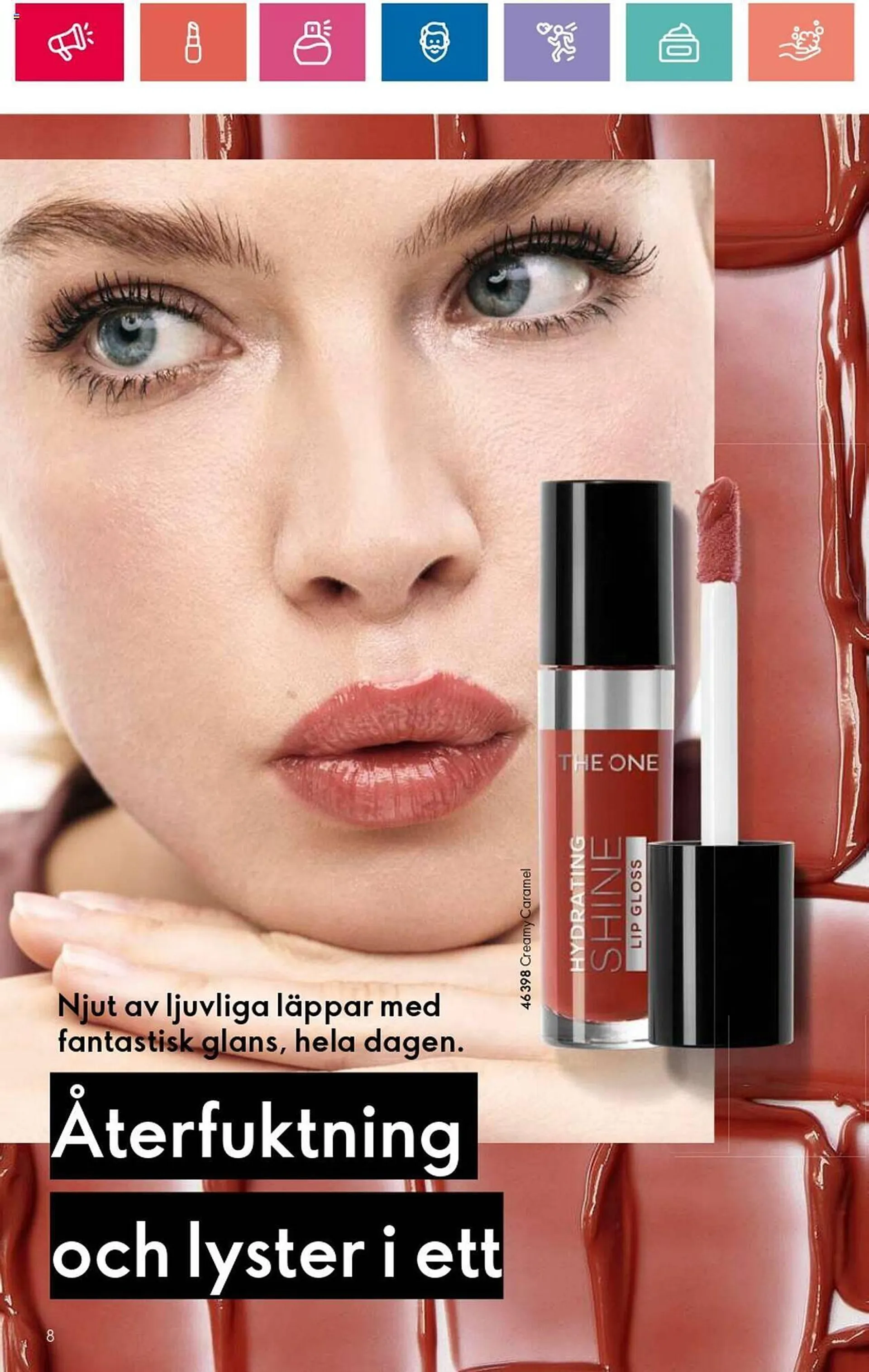 Oriflame reklamblad från 1 augusti till 21 augusti 2024 - Reklamblad sidor 8