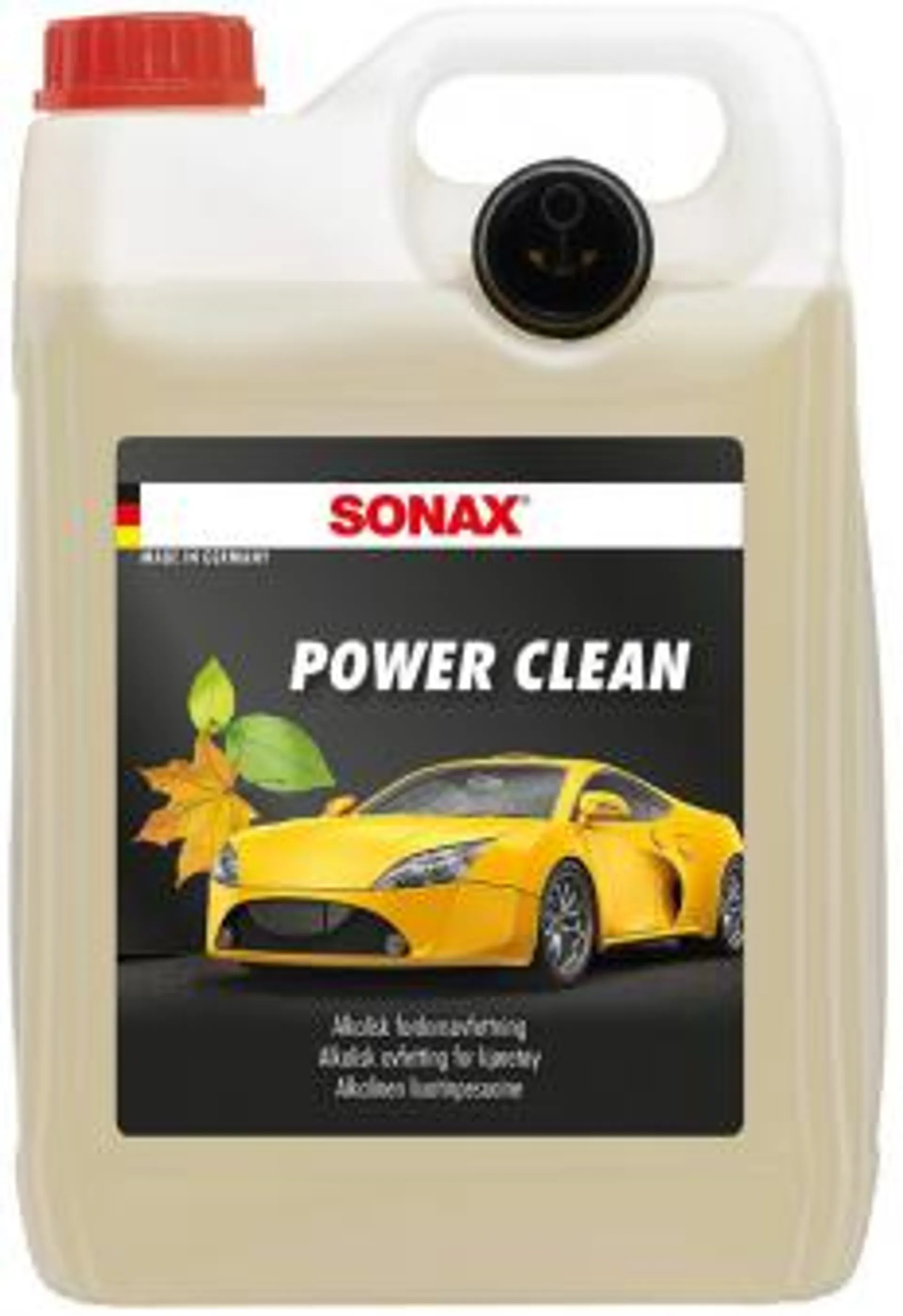 Sonax Power Clean Ecoline - Alkalisk avfettning Dunk 5 l