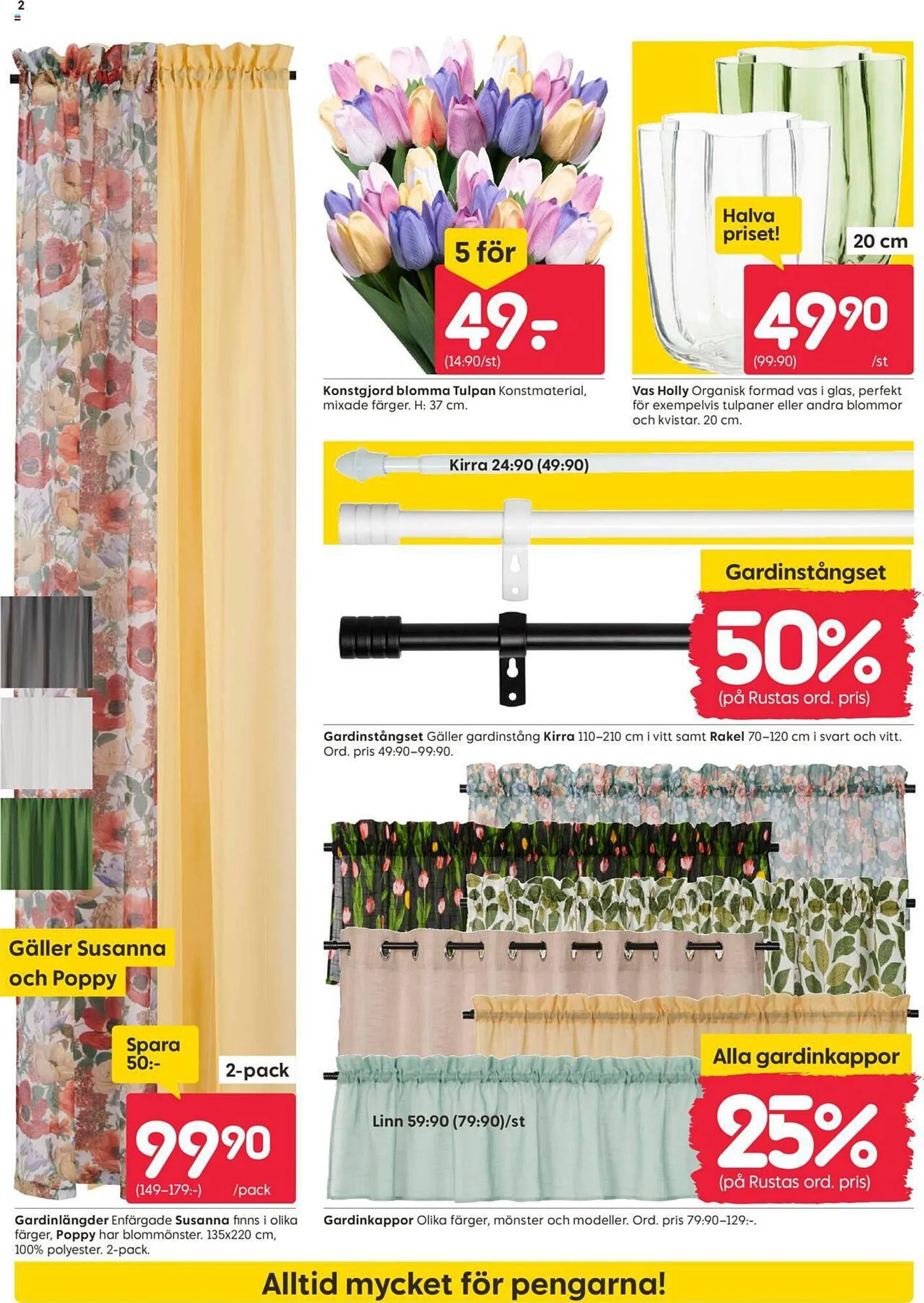 Rusta reklamblad från 2 april till 7 april 2024 - Reklamblad sidor 2