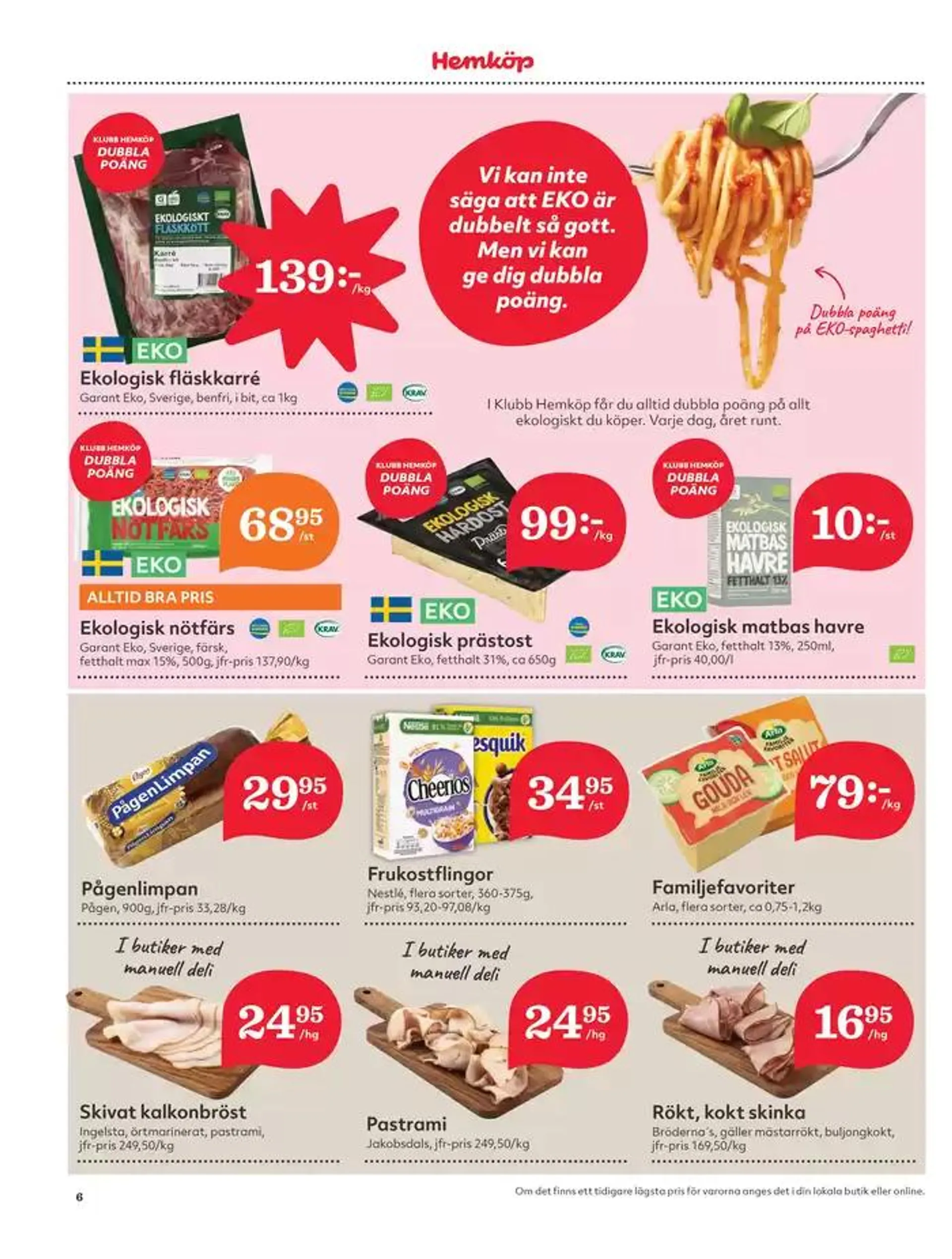 Aktuella deals och erbjudanden från 30 september till 6 oktober 2024 - Reklamblad sidor 6