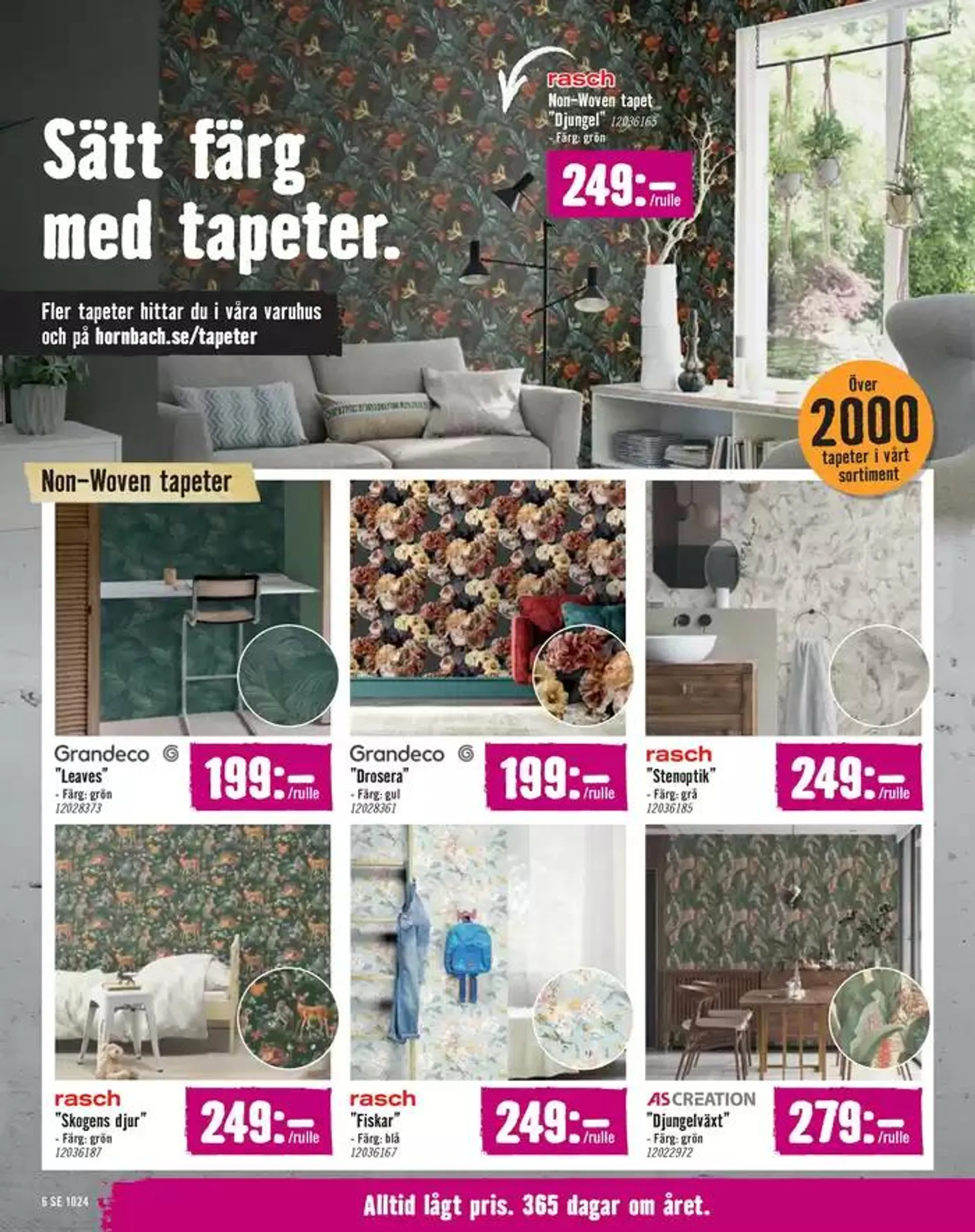  Hornbach reklamblad  från 9 oktober till 31 oktober 2024 - Reklamblad sidor 6