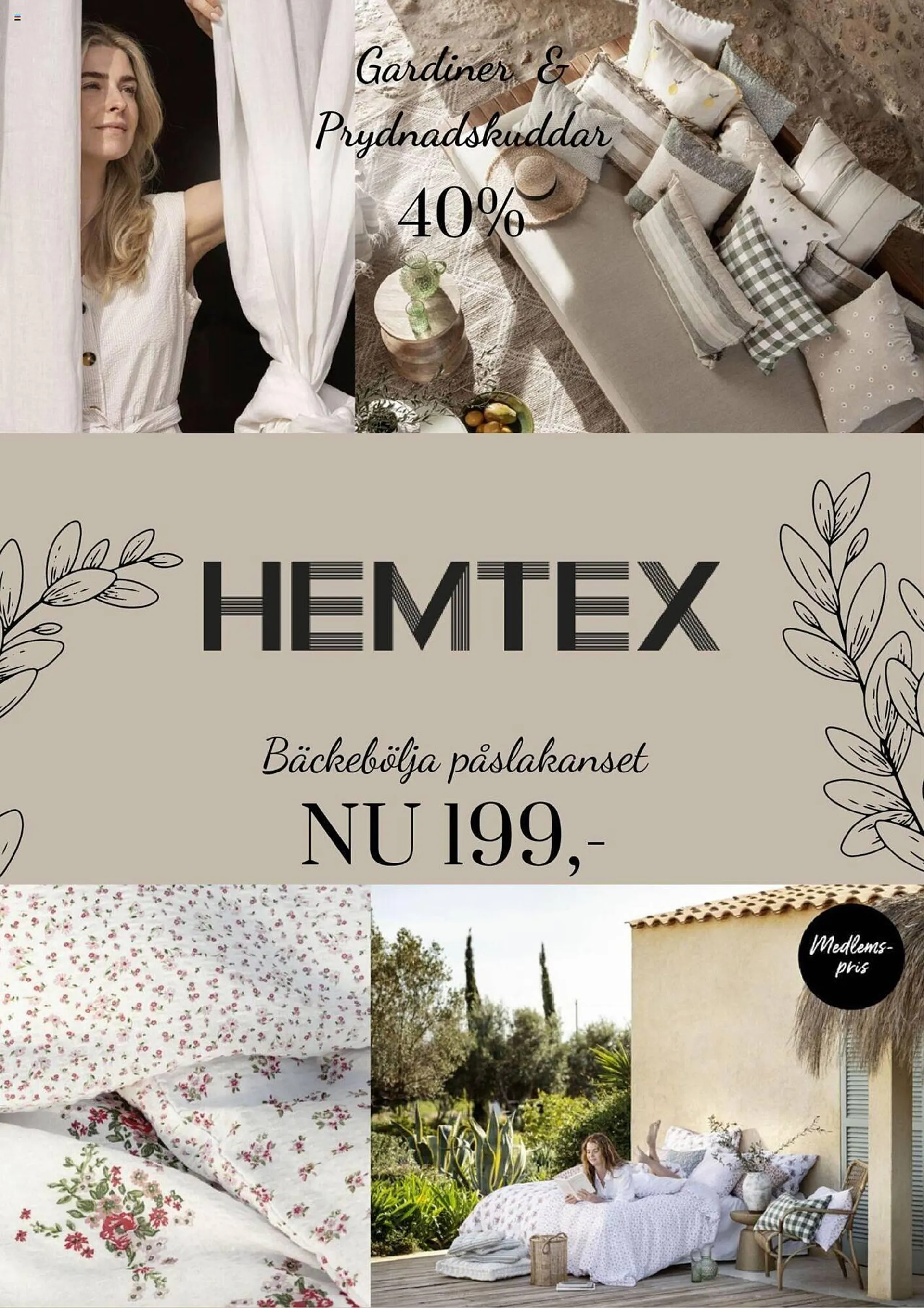 Hemtex reklamblad - 1