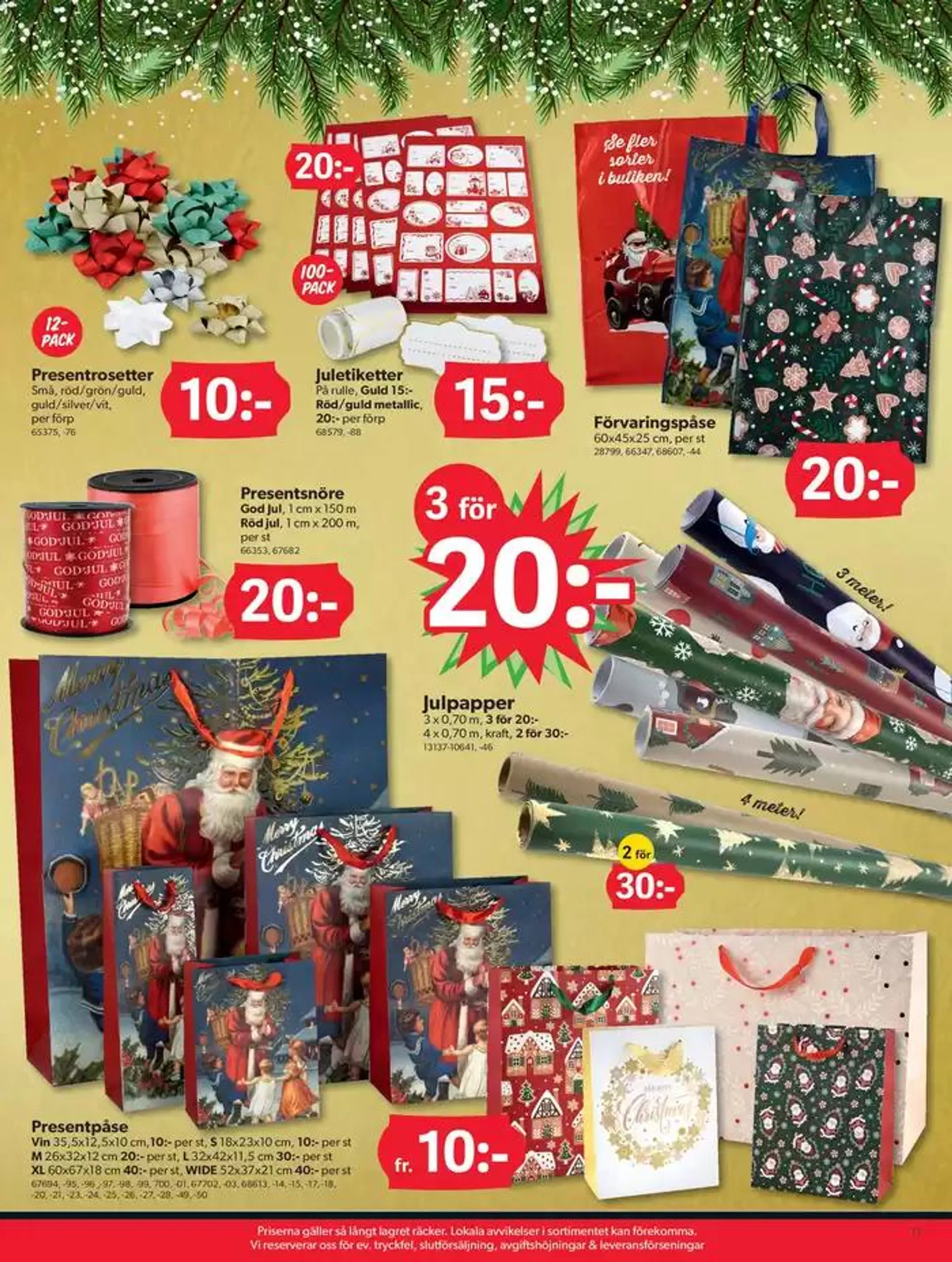 DollarStore Erbjudanden från 4 december till 18 december 2024 - Reklamblad sidor 11