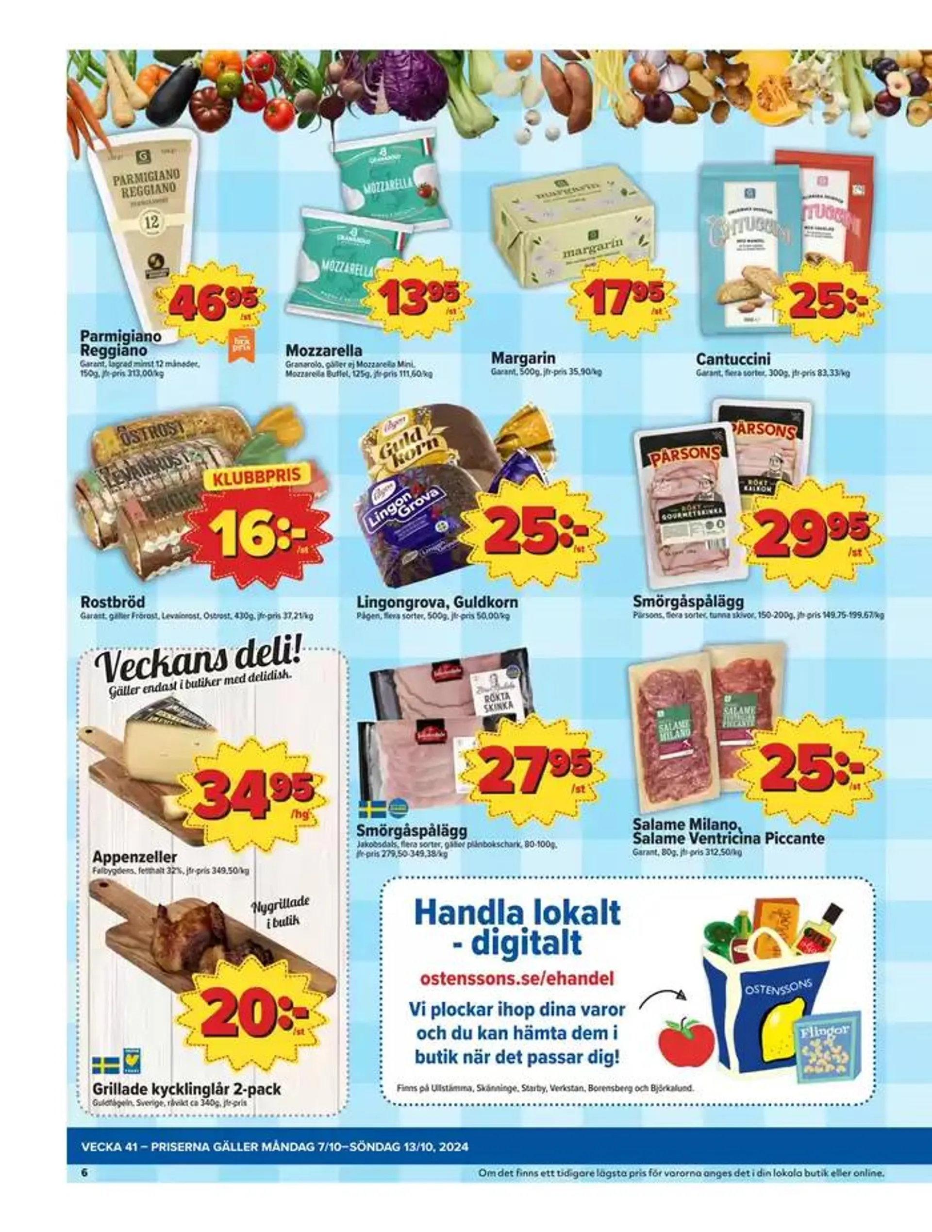 Östenssons reklambad från 6 oktober till 20 oktober 2024 - Reklamblad sidor 6