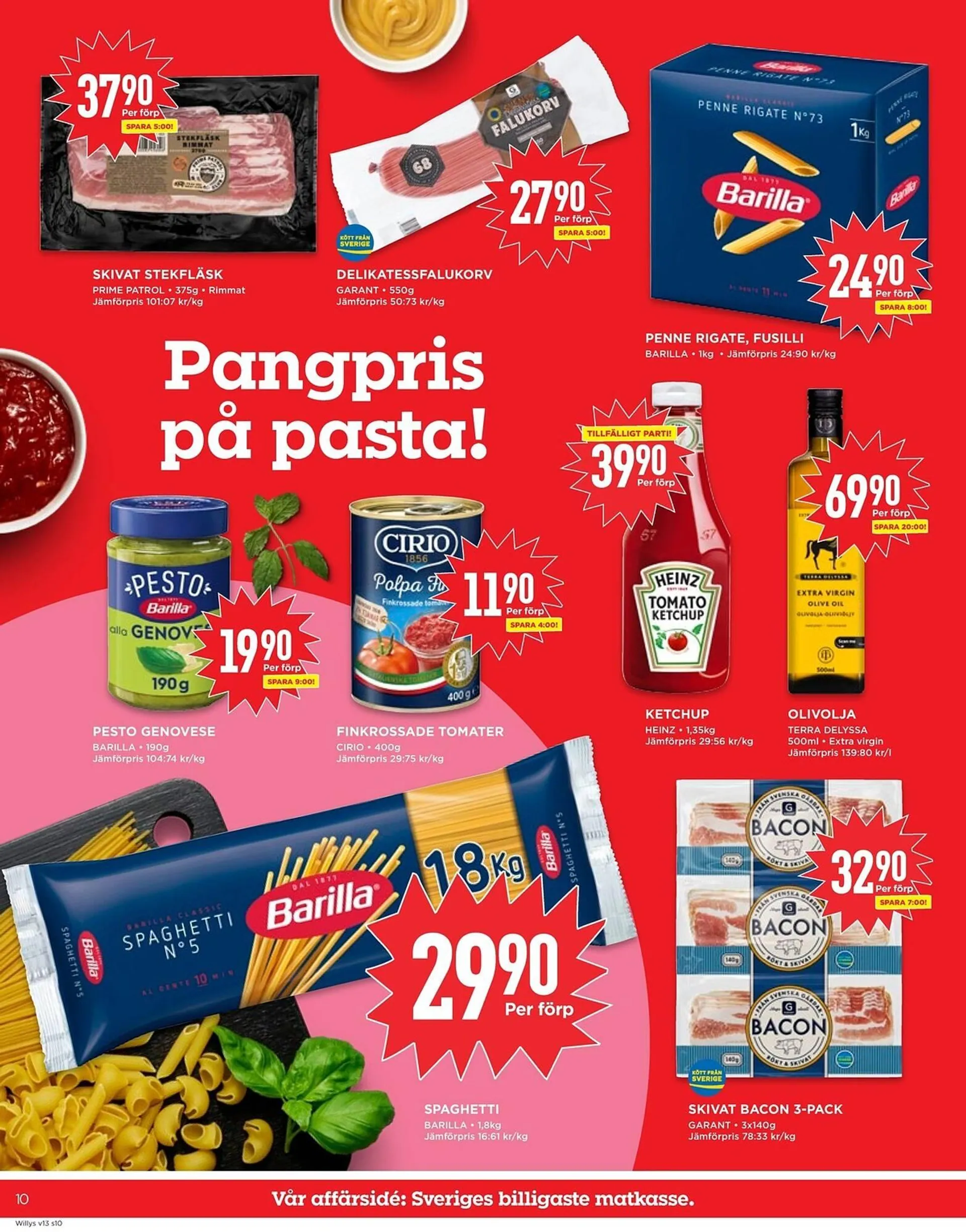 Willys reklamblad från 24 mars till 30 mars 2025 - Reklamblad sidor 10