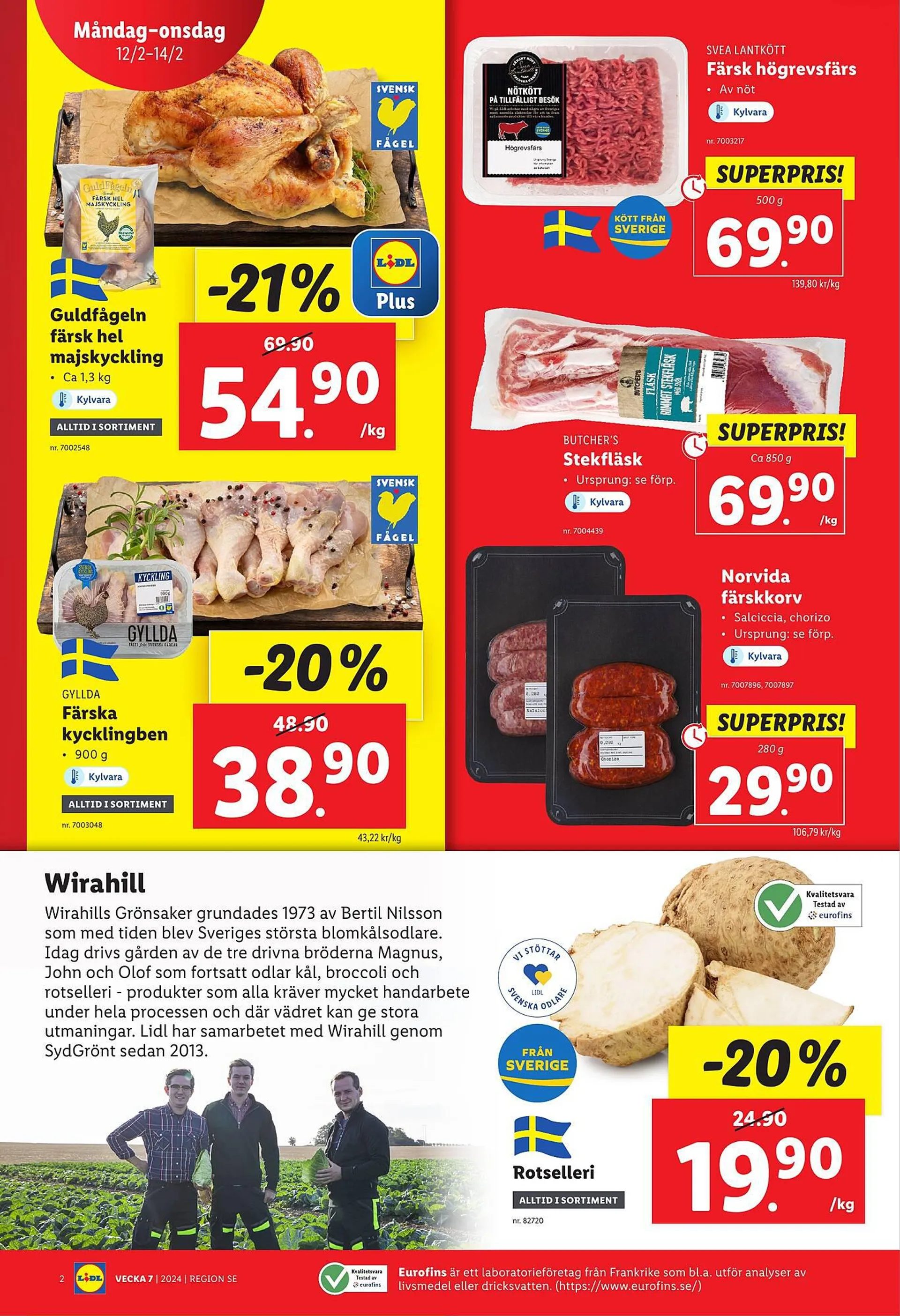 Lidl reklamblad från 12 februari till 18 februari 2024 - Reklamblad sidor 2