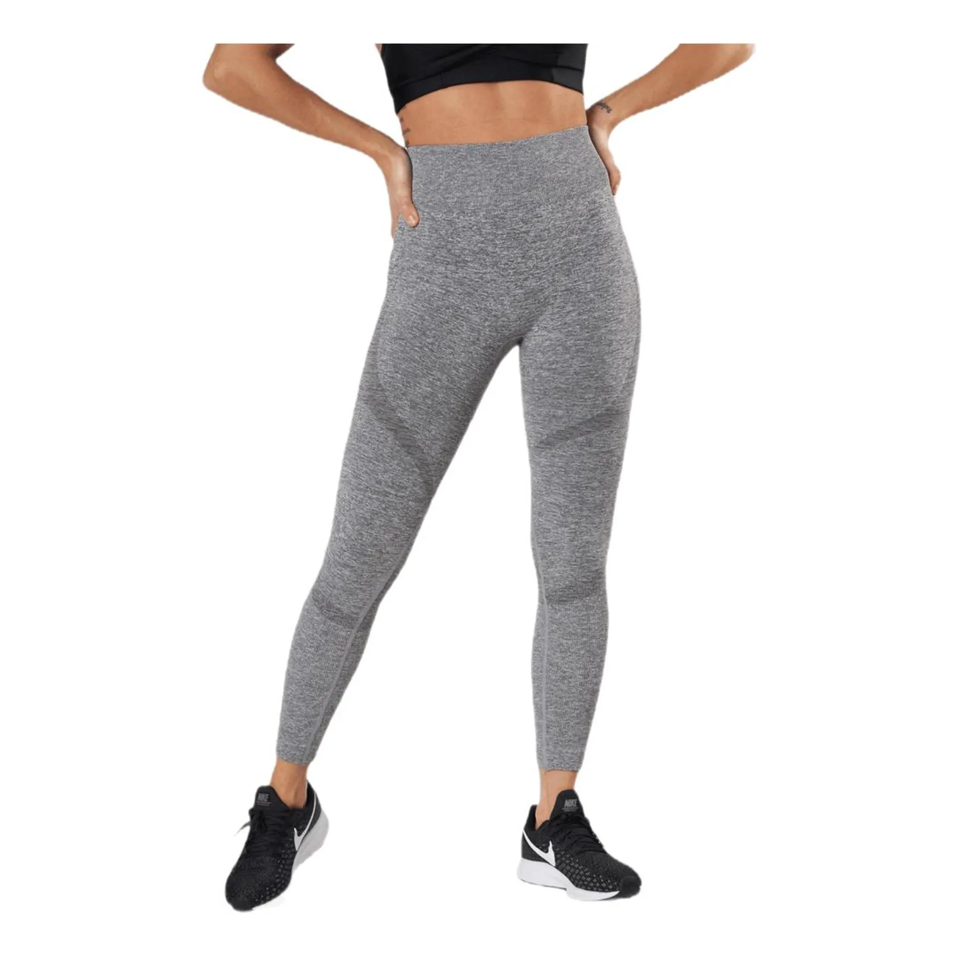 Fitness Melange Tights Grey