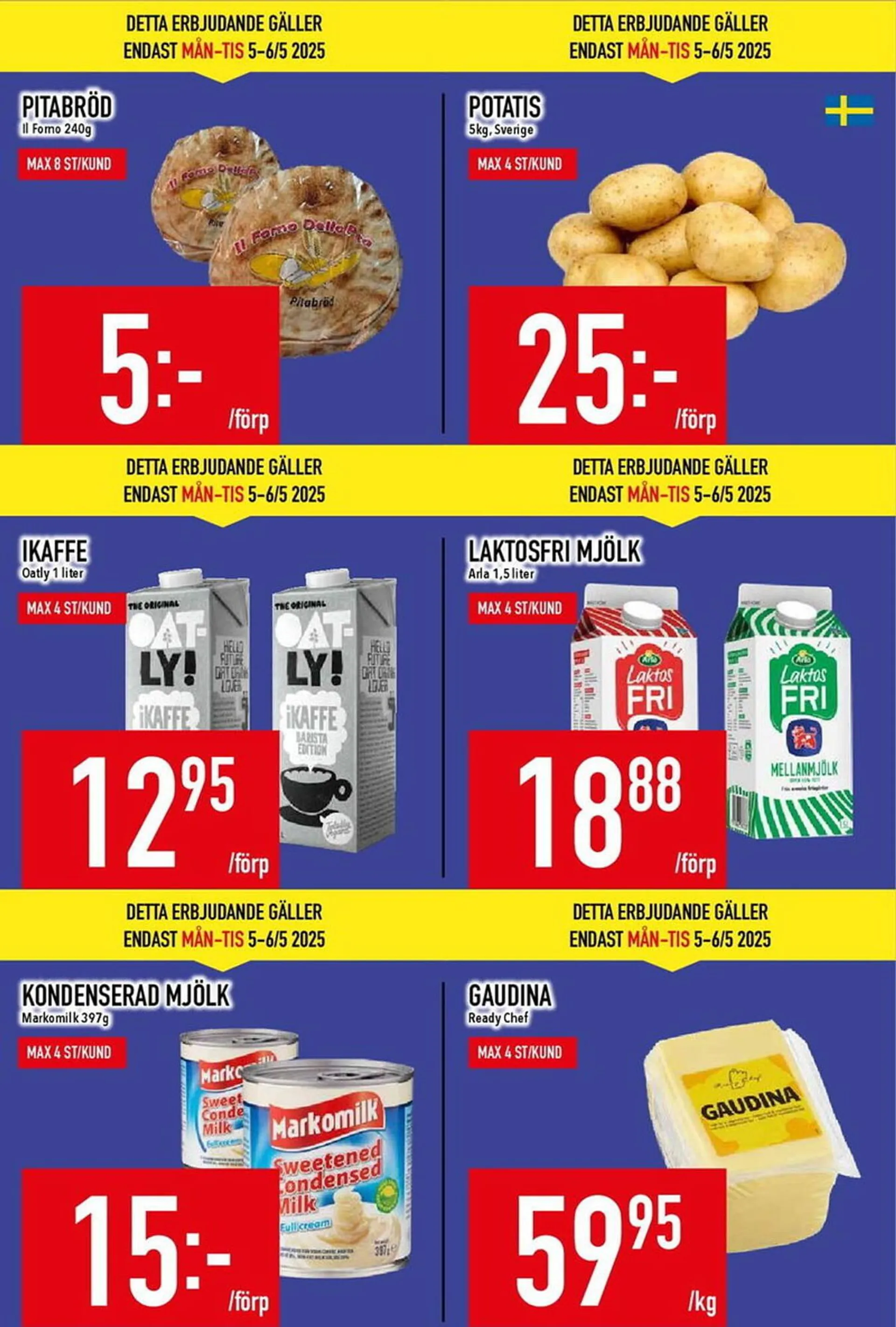 Matdax reklamblad från 5 maj till 11 maj 2025 - Reklamblad sidor 2