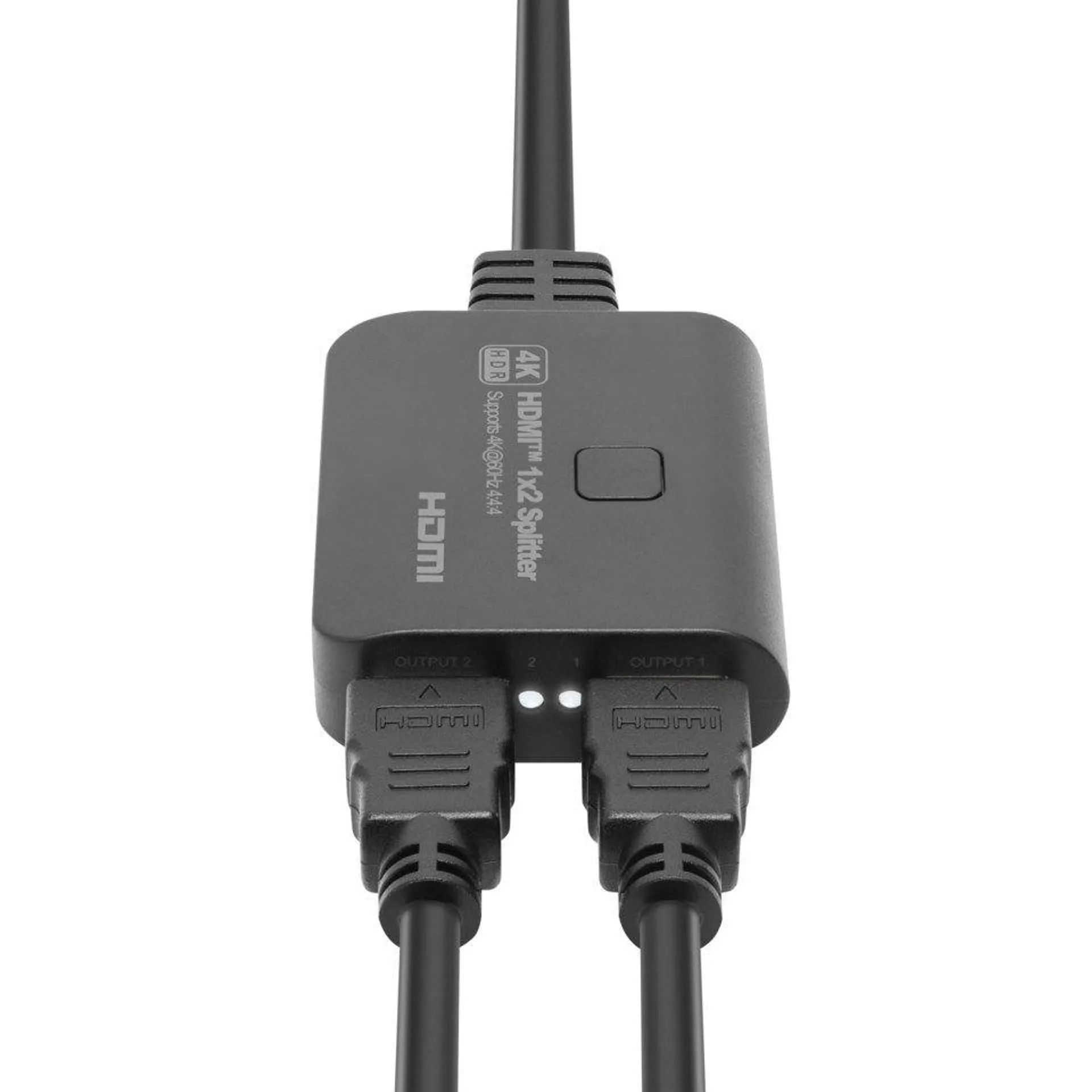 Luxorparts Aktiv HDMI-splitter 2-vägs