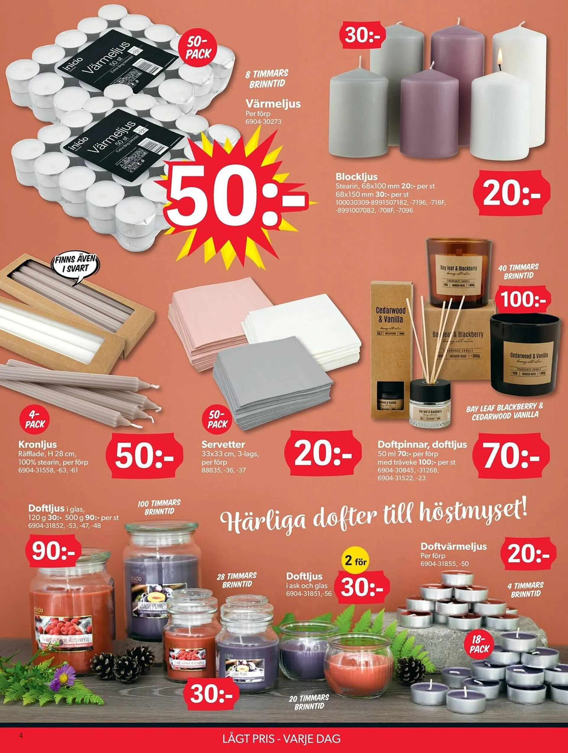 DollarStore reklamblad från 23 oktober till 23 november 2023 - Reklamblad sidor 4