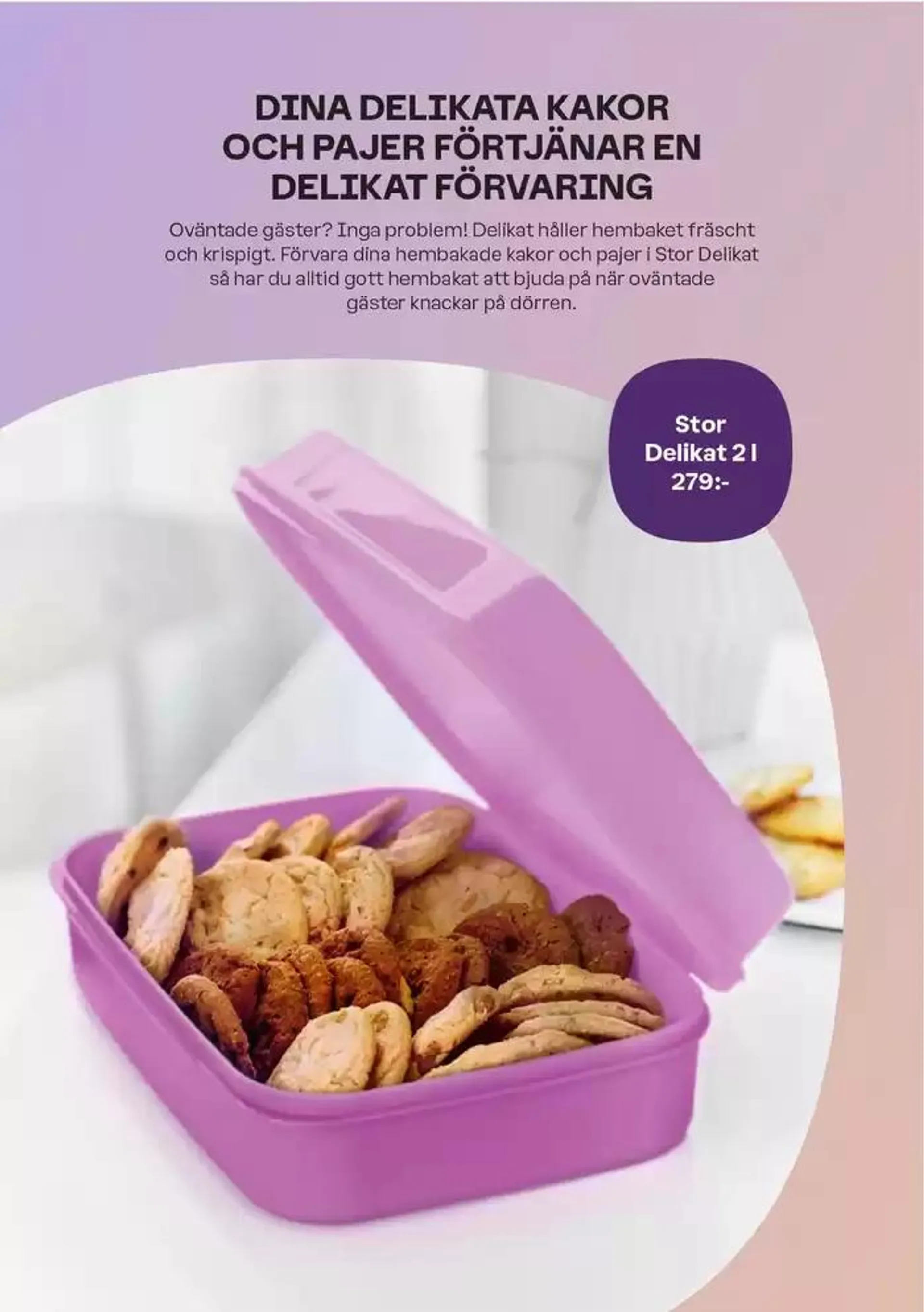 Tupperware reklamblad från 14 oktober till 28 oktober 2024 - Reklamblad sidor 4