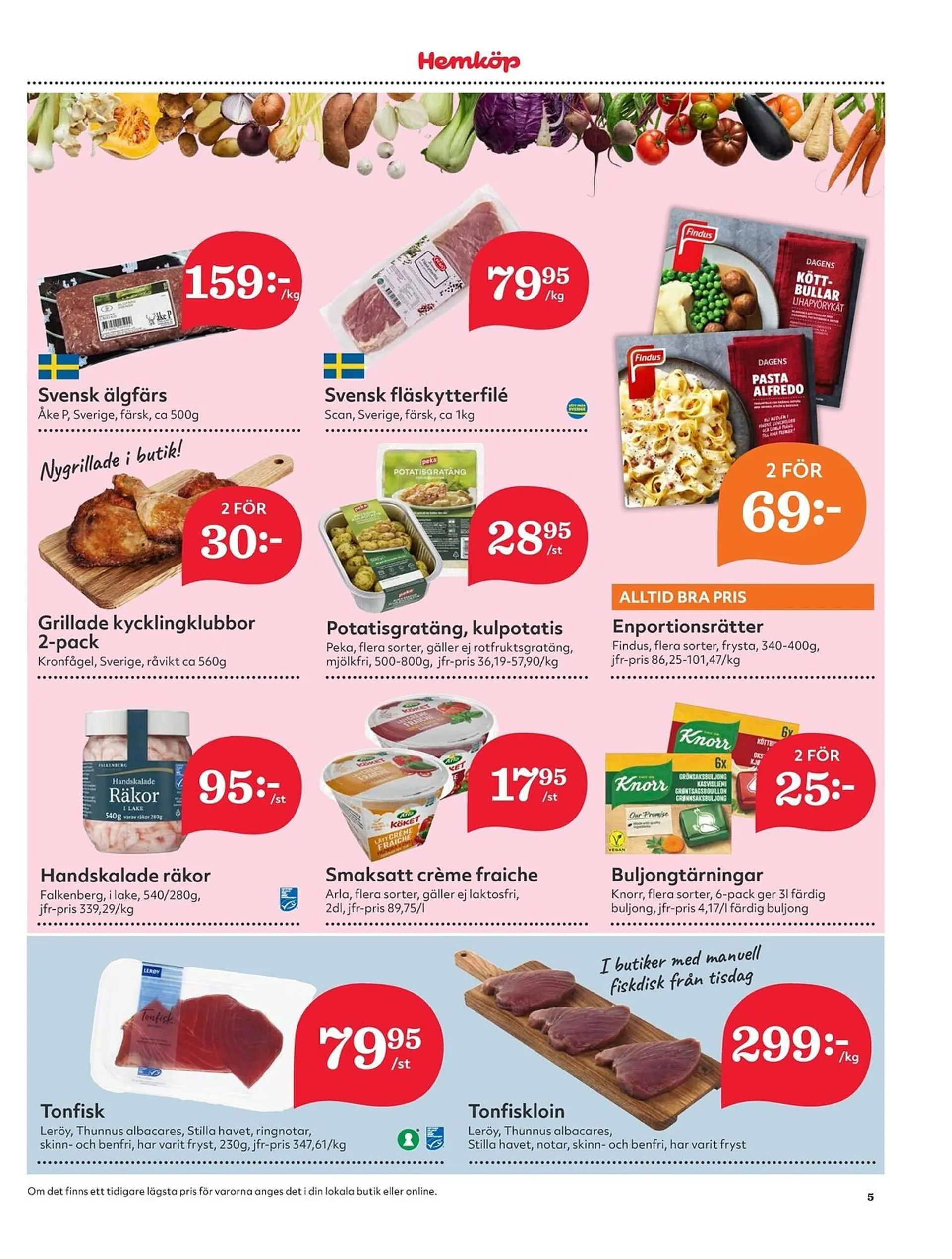 Hemköp reklamblad från 30 september till 6 oktober 2024 - Reklamblad sidor 5