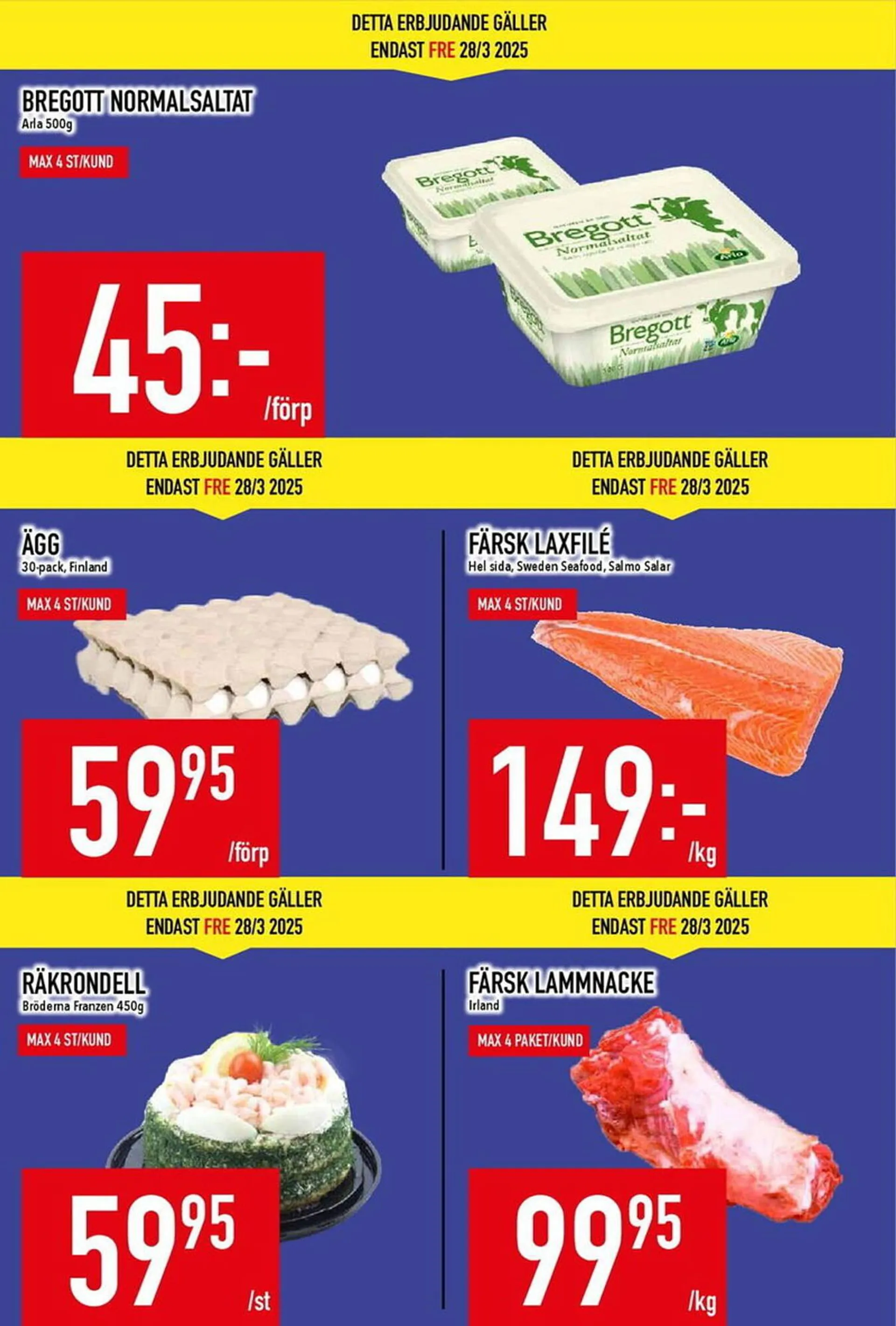Matdax reklamblad från 24 mars till 30 mars 2025 - Reklamblad sidor 4