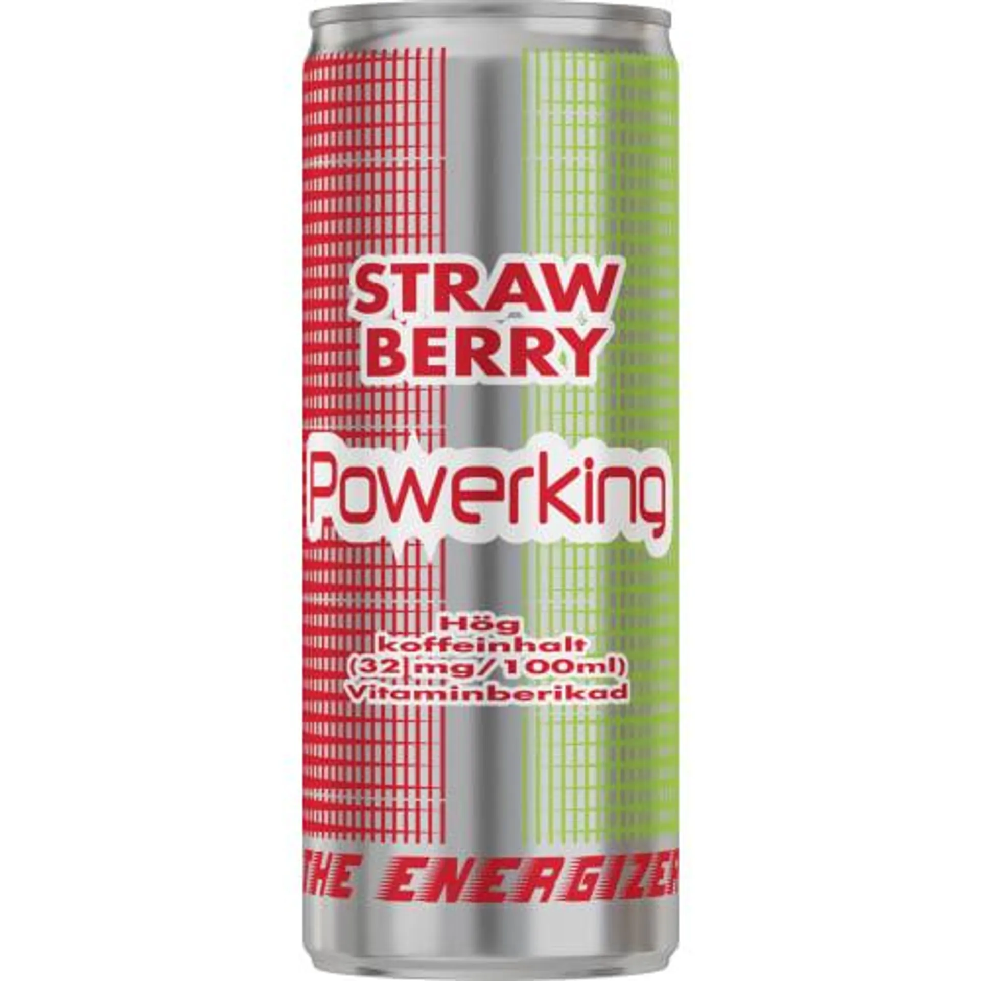 Strawberry Energidryck Burk