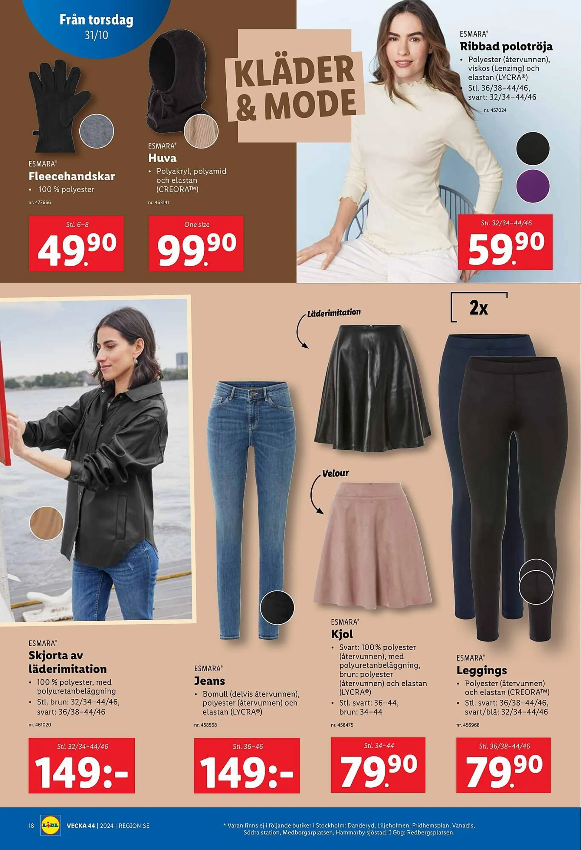 Lidl reklamblad från 28 oktober till 3 november 2024 - Reklamblad sidor 22