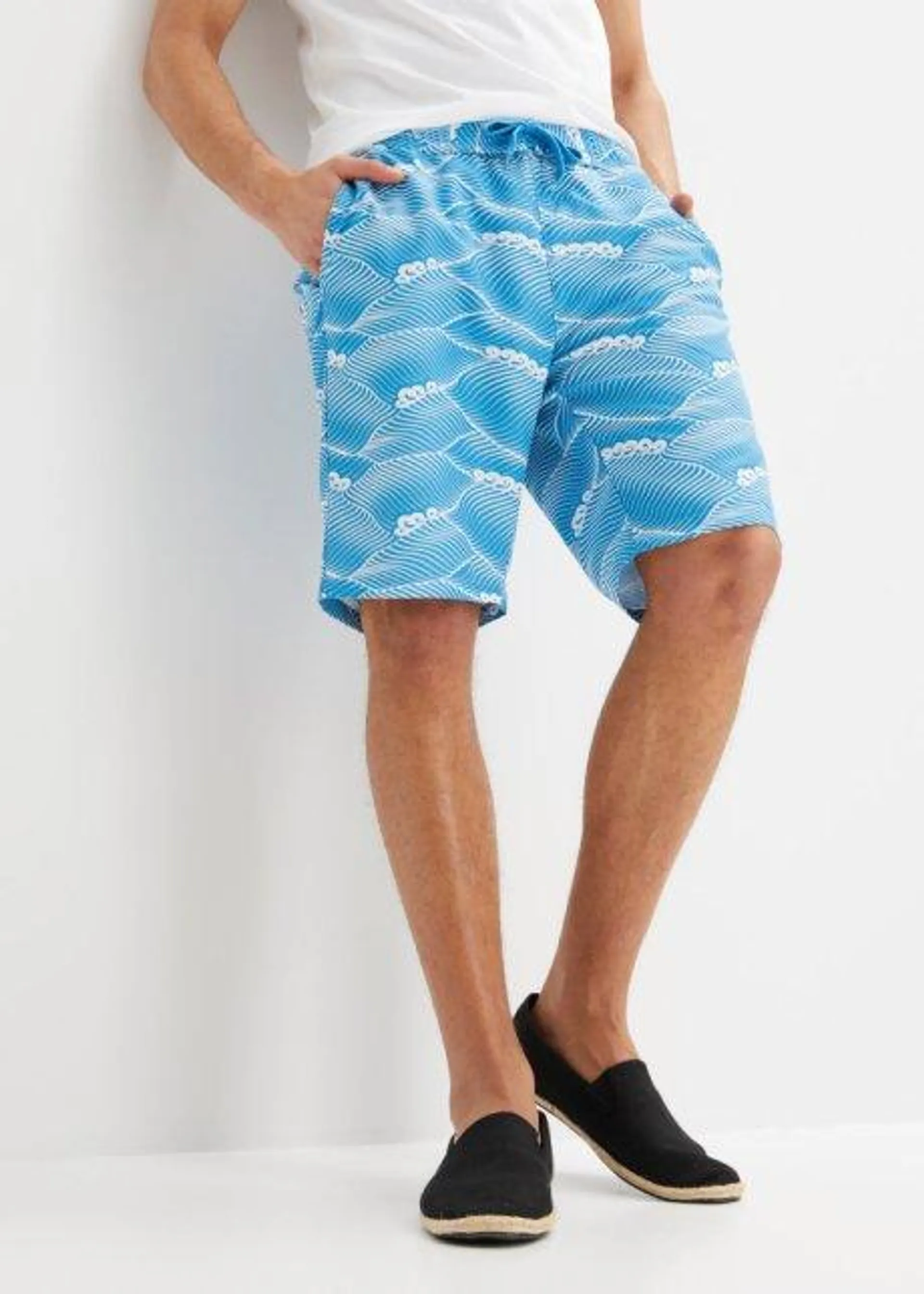 Strandshorts i återvunnen polyester