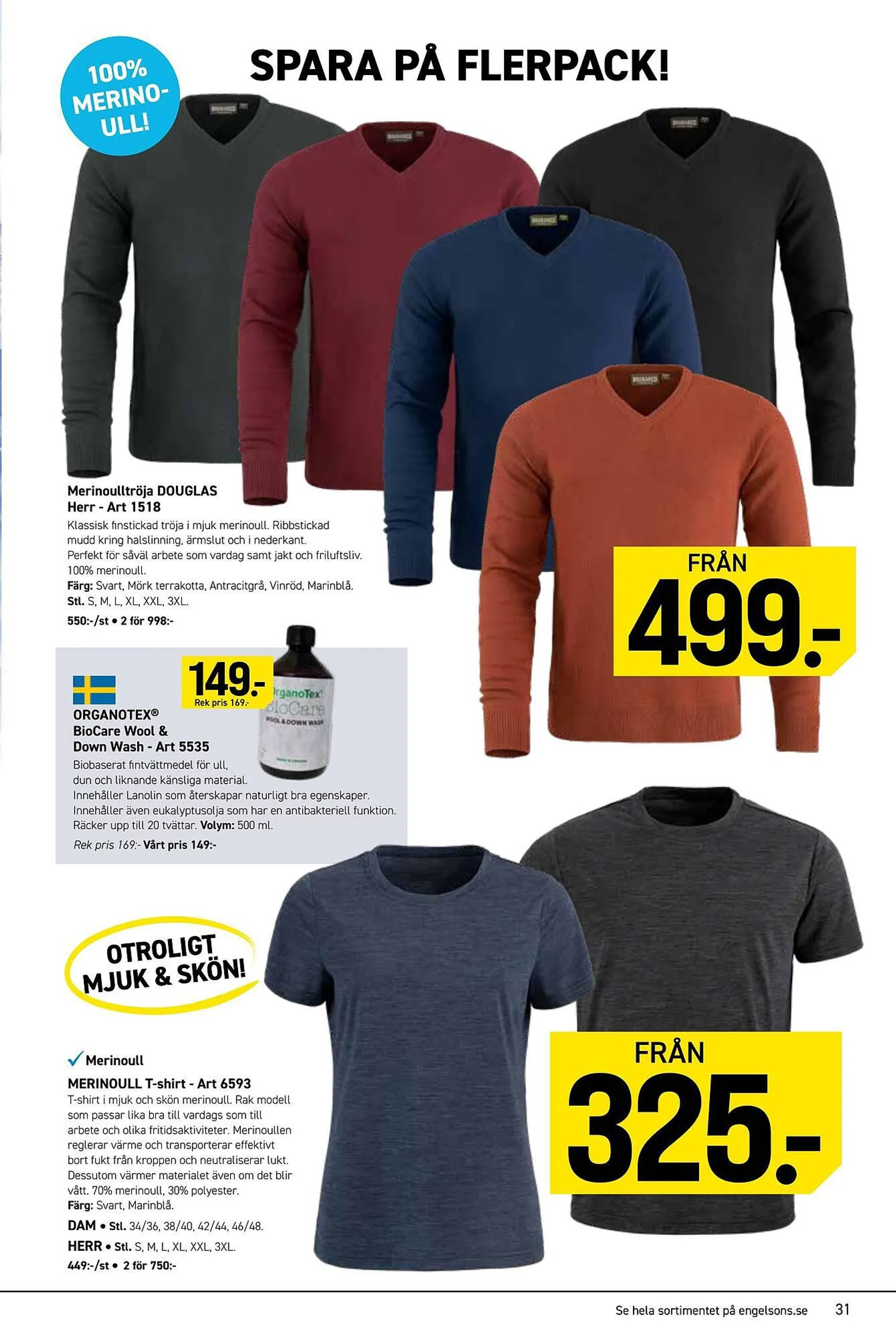 Engelsons reklamblad från 16 oktober till 31 december 2024 - Reklamblad sidor 31