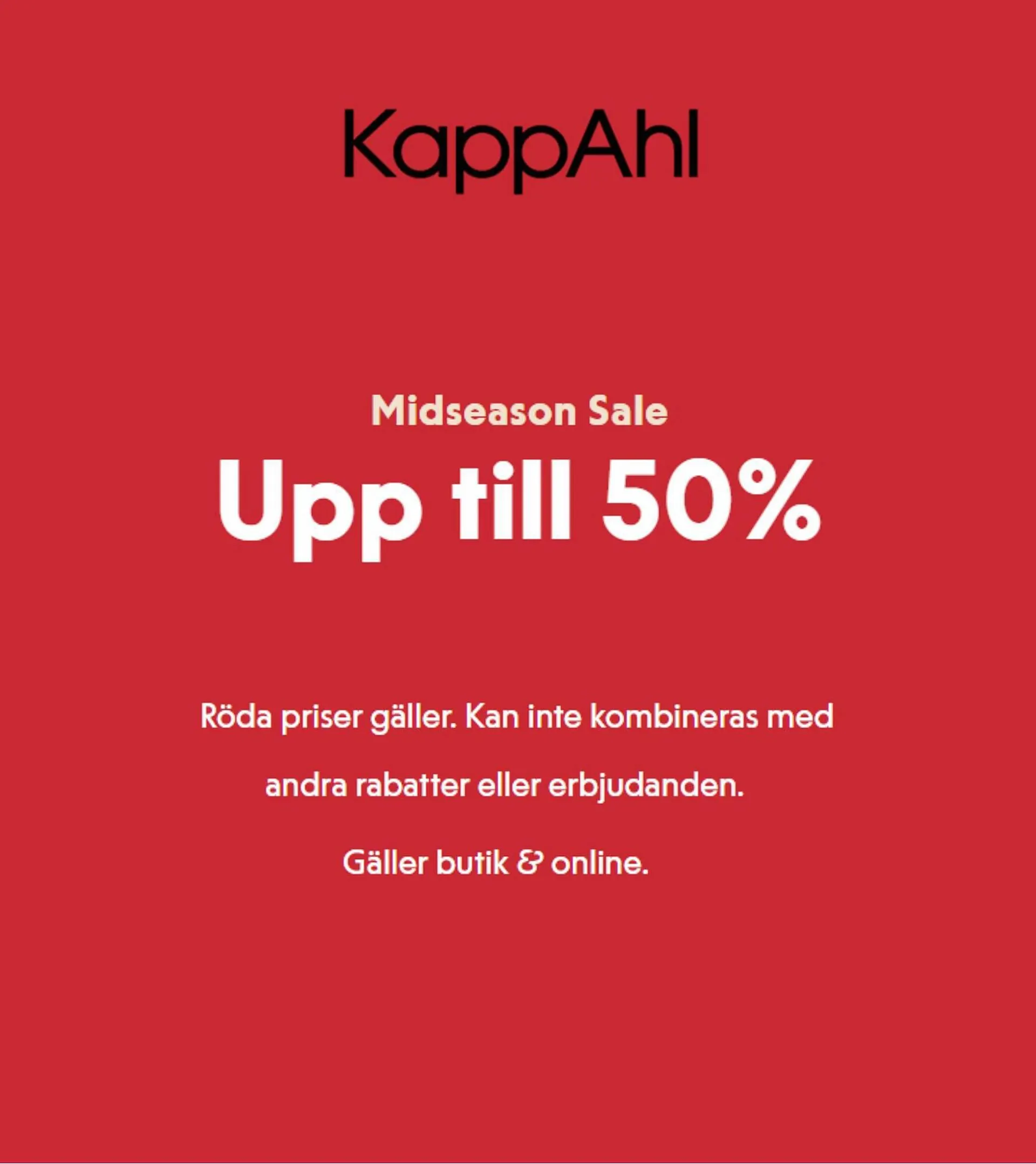 KappAhl reklamblad - 1
